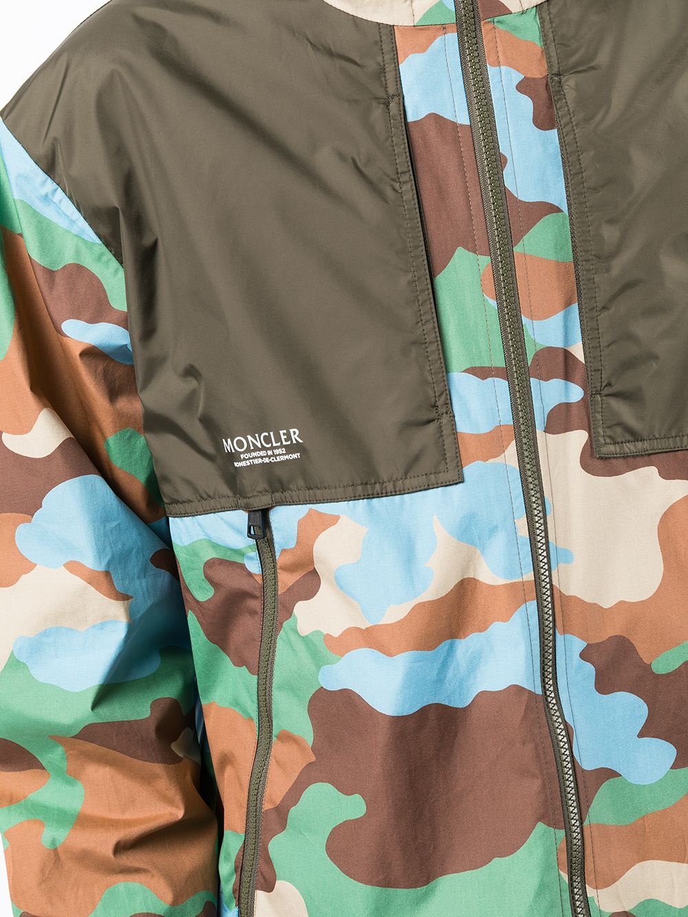 Kounde camouflage windbreaker jacket - 5