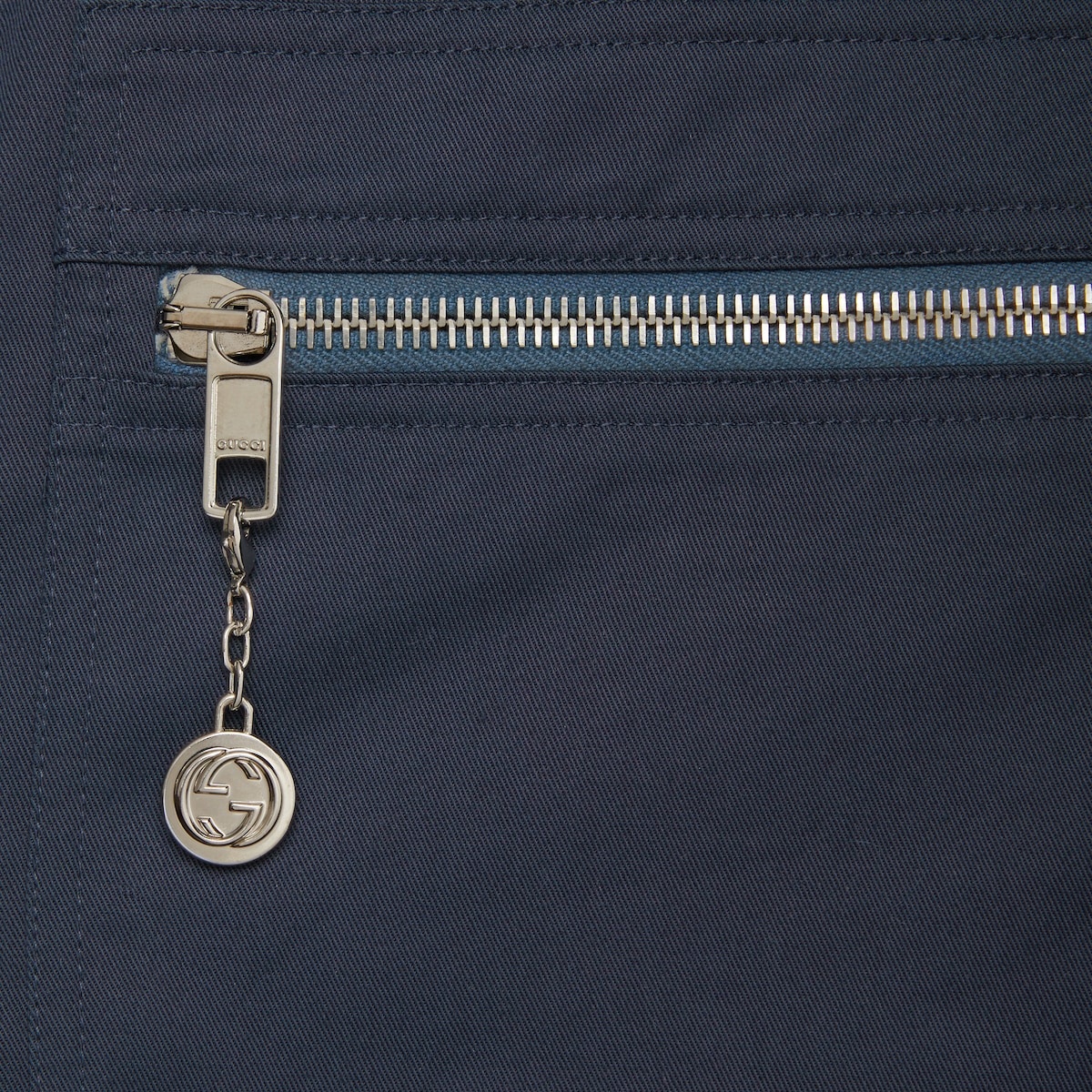 Cotton gabardine pants - 4
