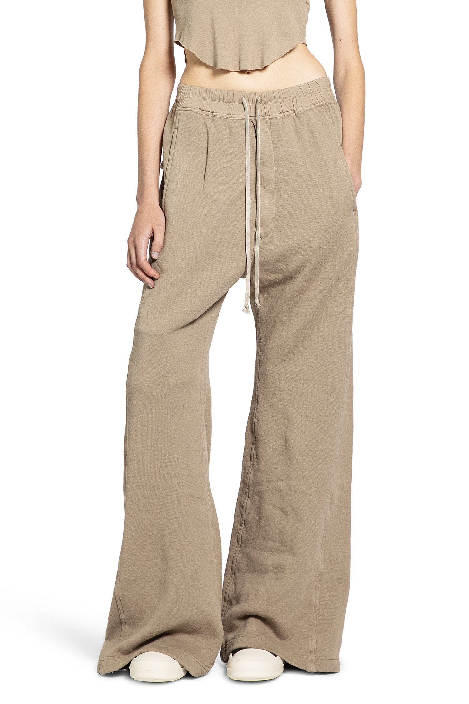 Wide Leg Floor Length Pants - 6