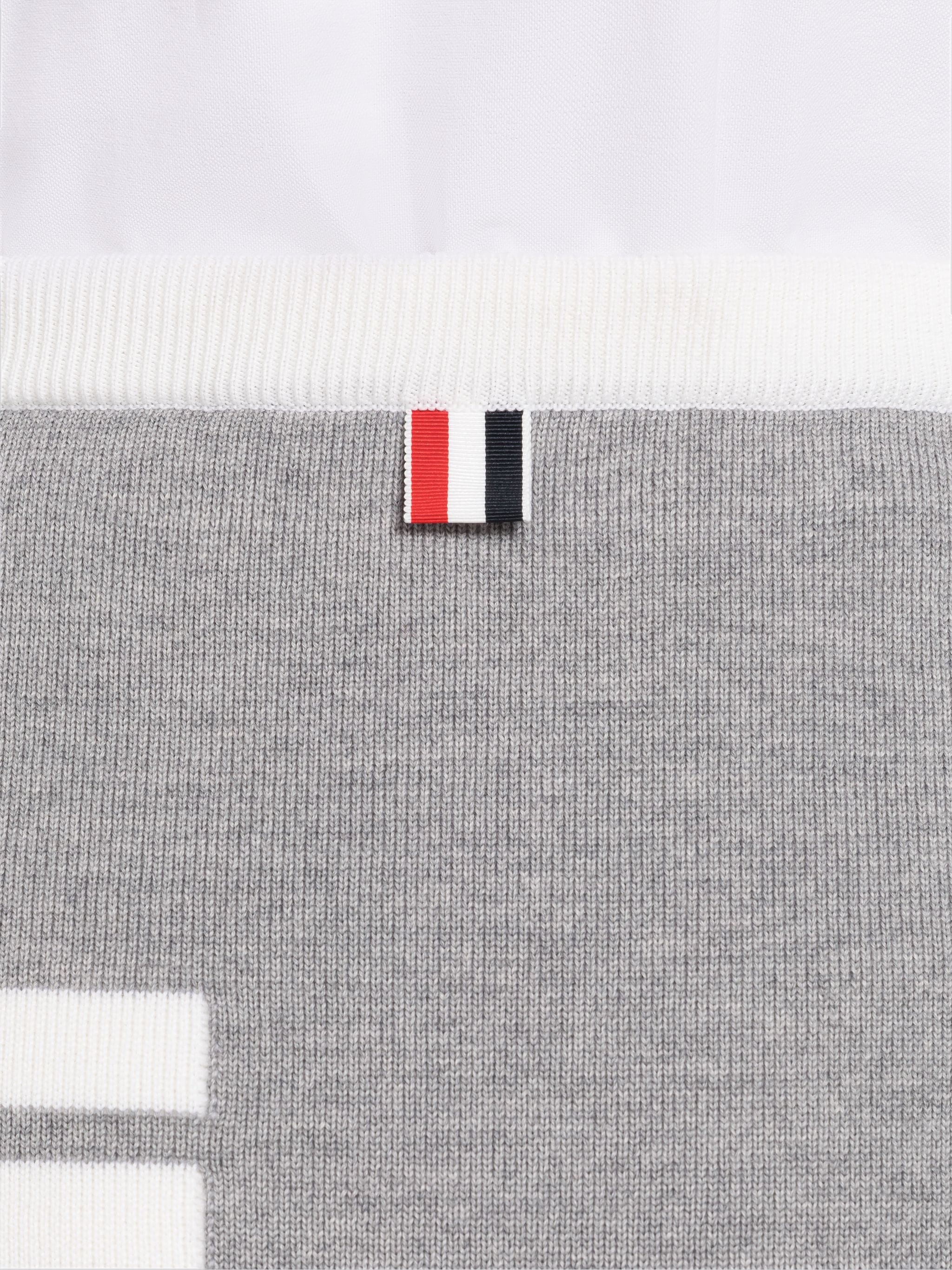 Double Face Merino 4-Bar A-line Skirt - 6
