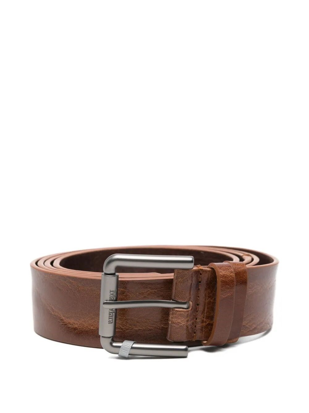 Introducing the "BUCKLE40XLONG" BELT from MAX MARA, a refined accessory that epitomizes elegance. Cr - 1
