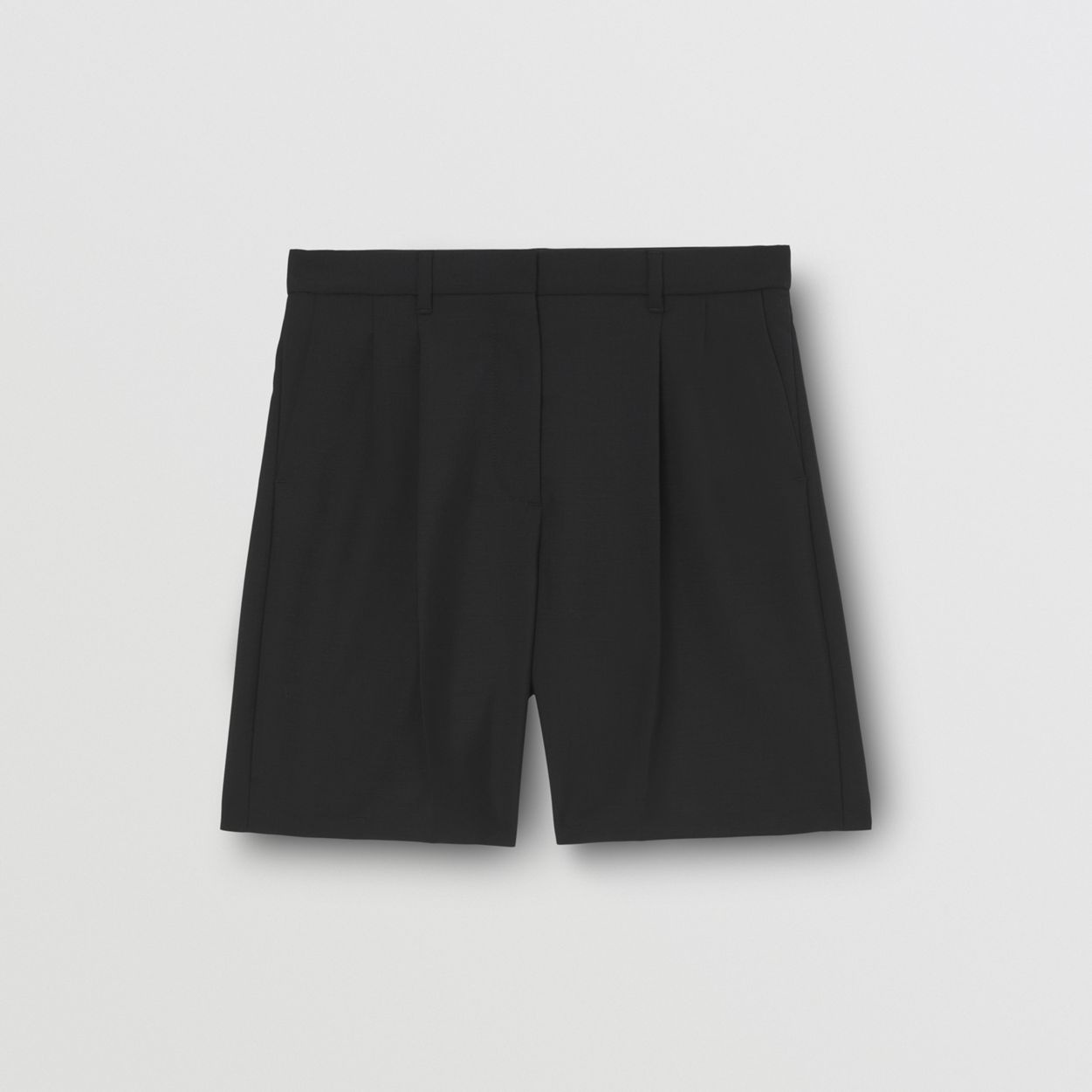 Mohair Wool Tailored Shorts - 1