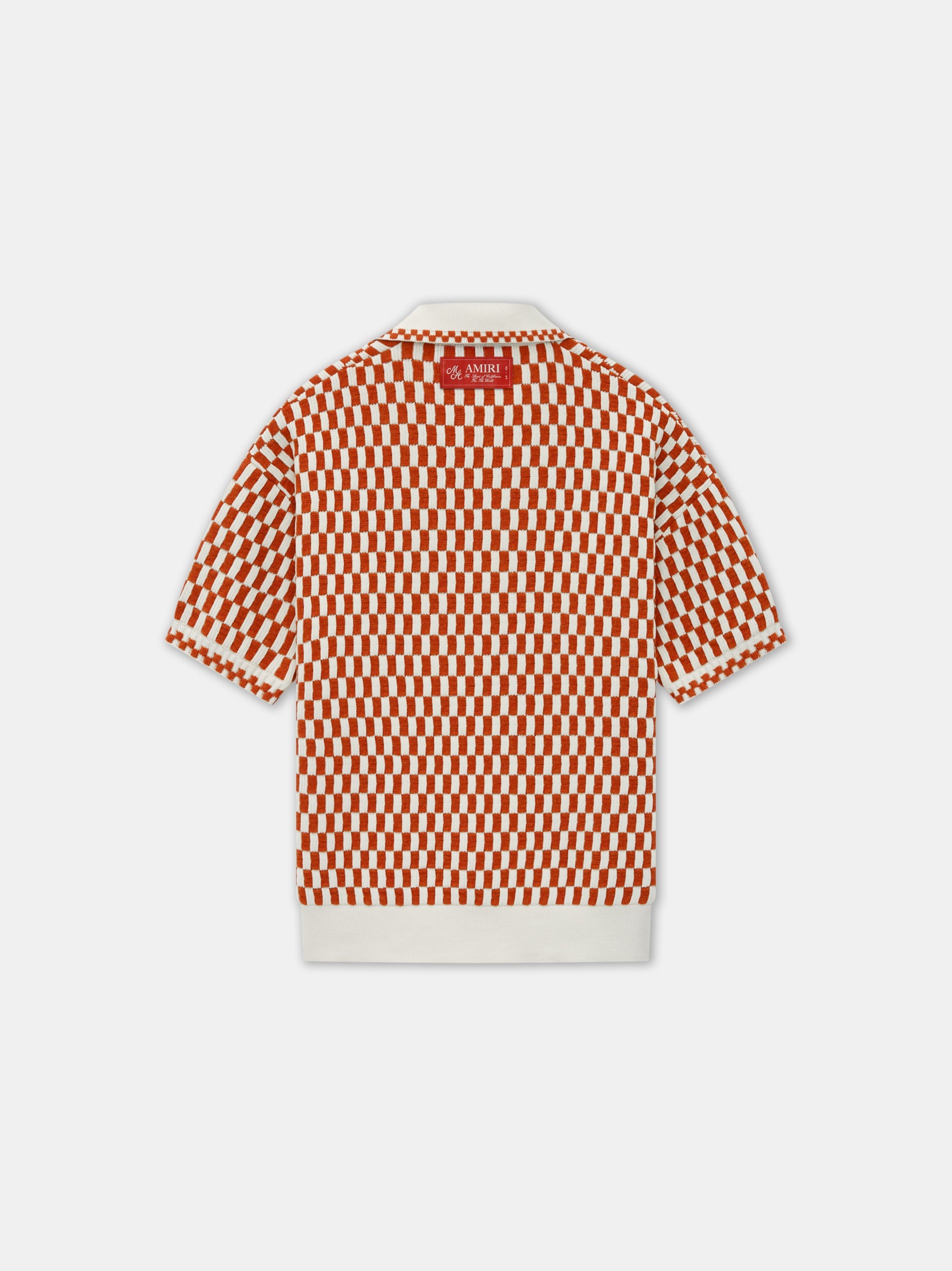 CHECKERED OVERSIZED POLO - 2