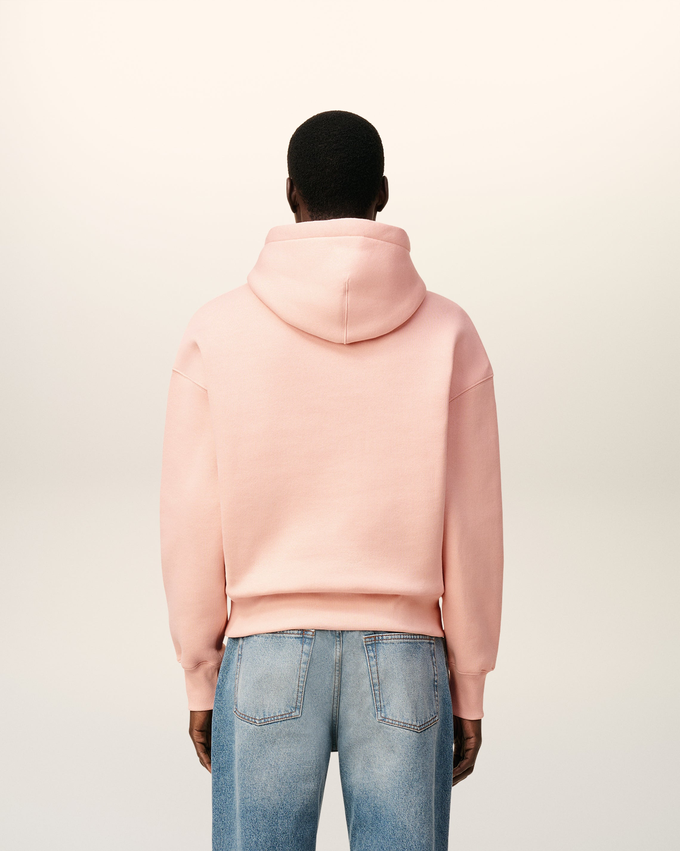 PINK COTTON AMI DE COEUR HOODIE - 5