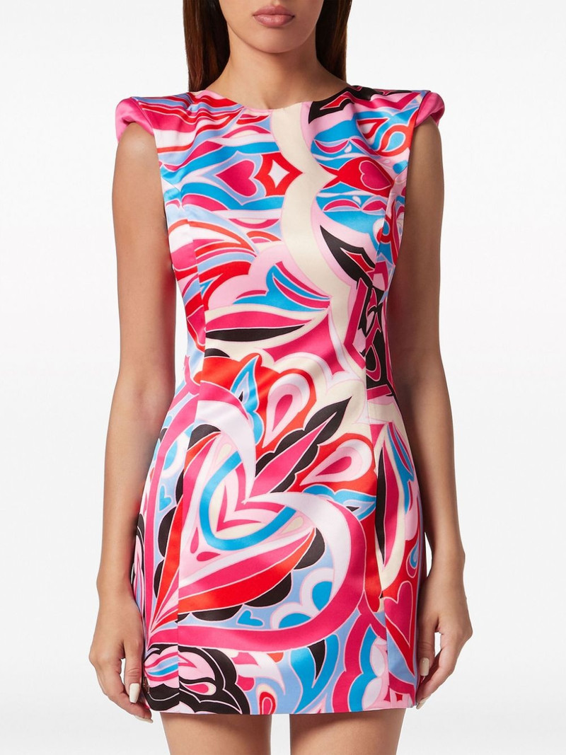 Duchesse sleeveless minidress 3