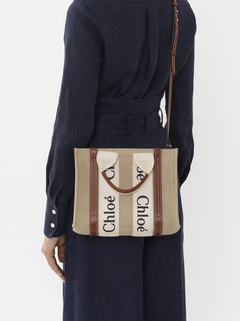 Chloé SMALL WOODY TOTE BAG outlook