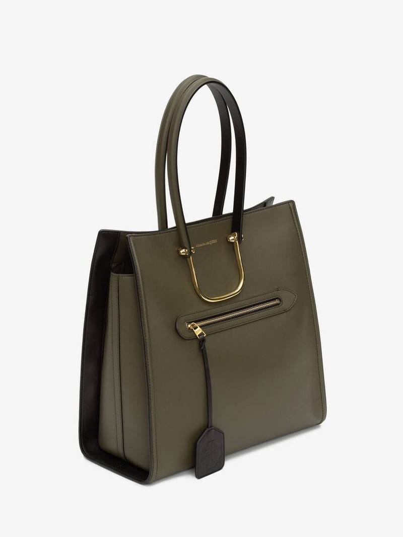 Alexander McQueen The Tall Story in Khaki outlook