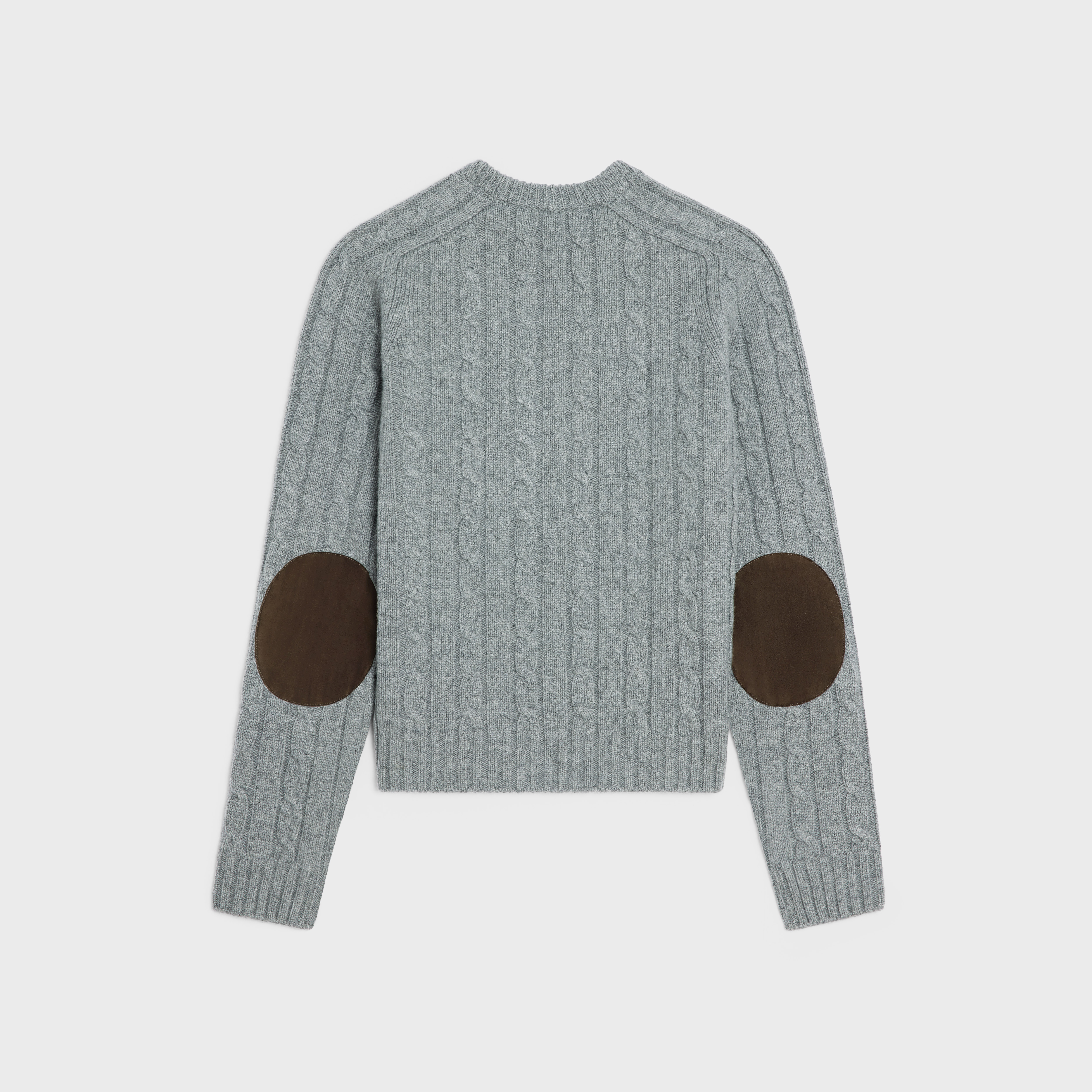 cable-knit triomphe sweater in cashmere - 2