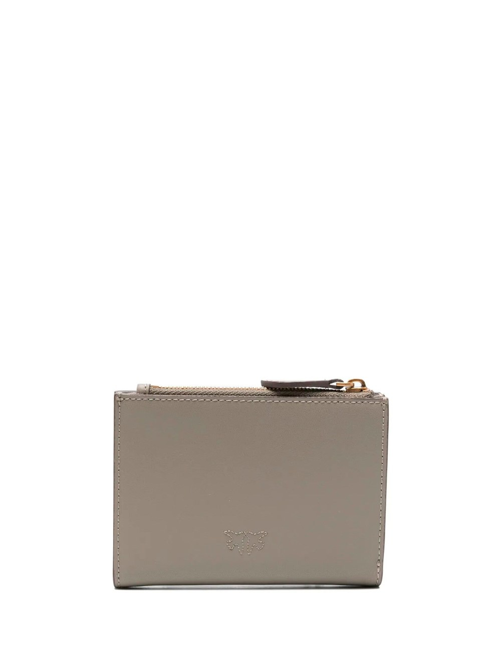 Small Wallet In Leather With Logo - 2