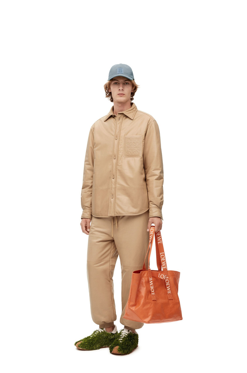 Loewe Puffer shirt in nappa outlook