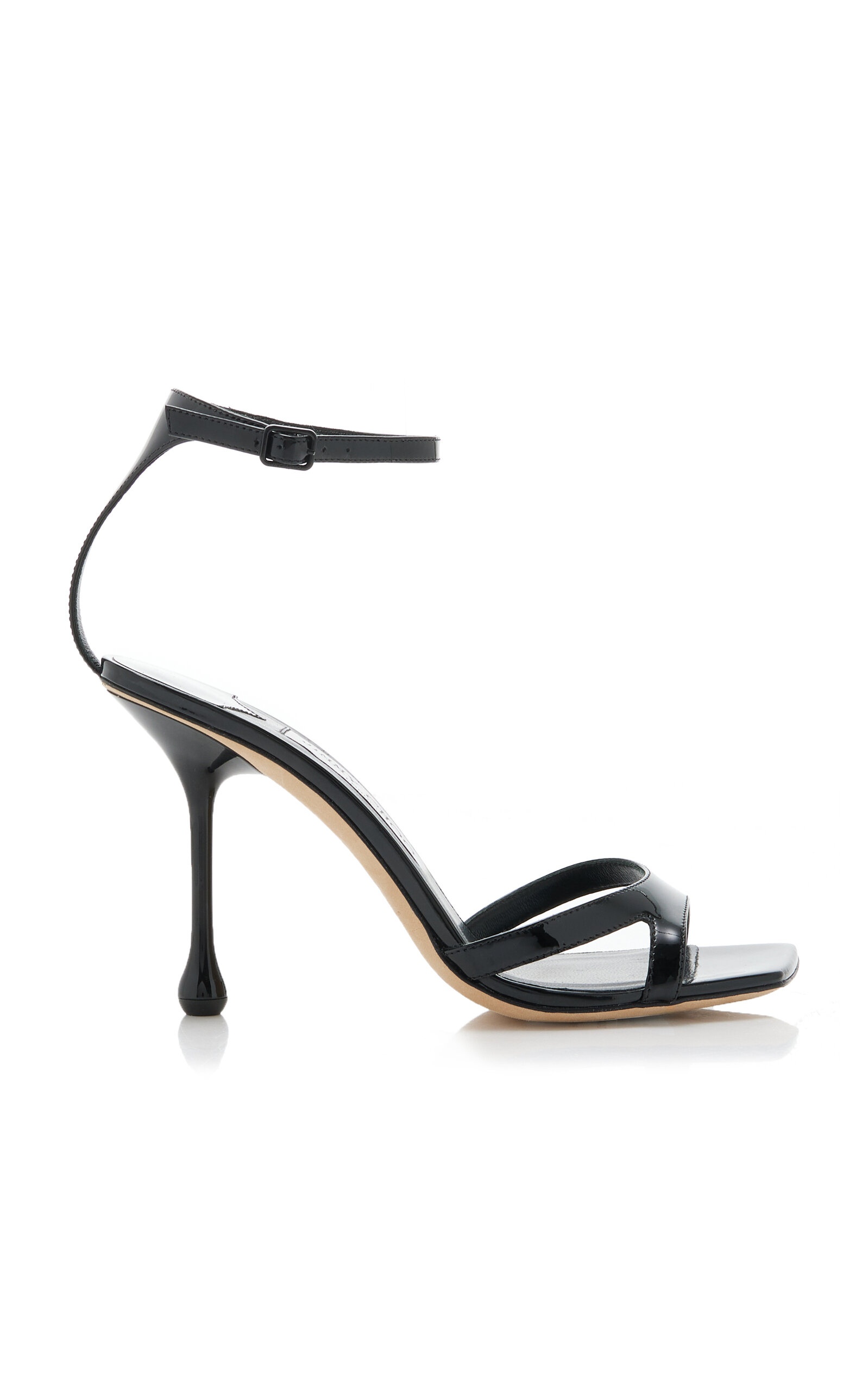 70%オフセールJIMMY CHIOO IXIA PATENT SANDAL Ixia 95 Patent Leather Sandals – THAHAB KW