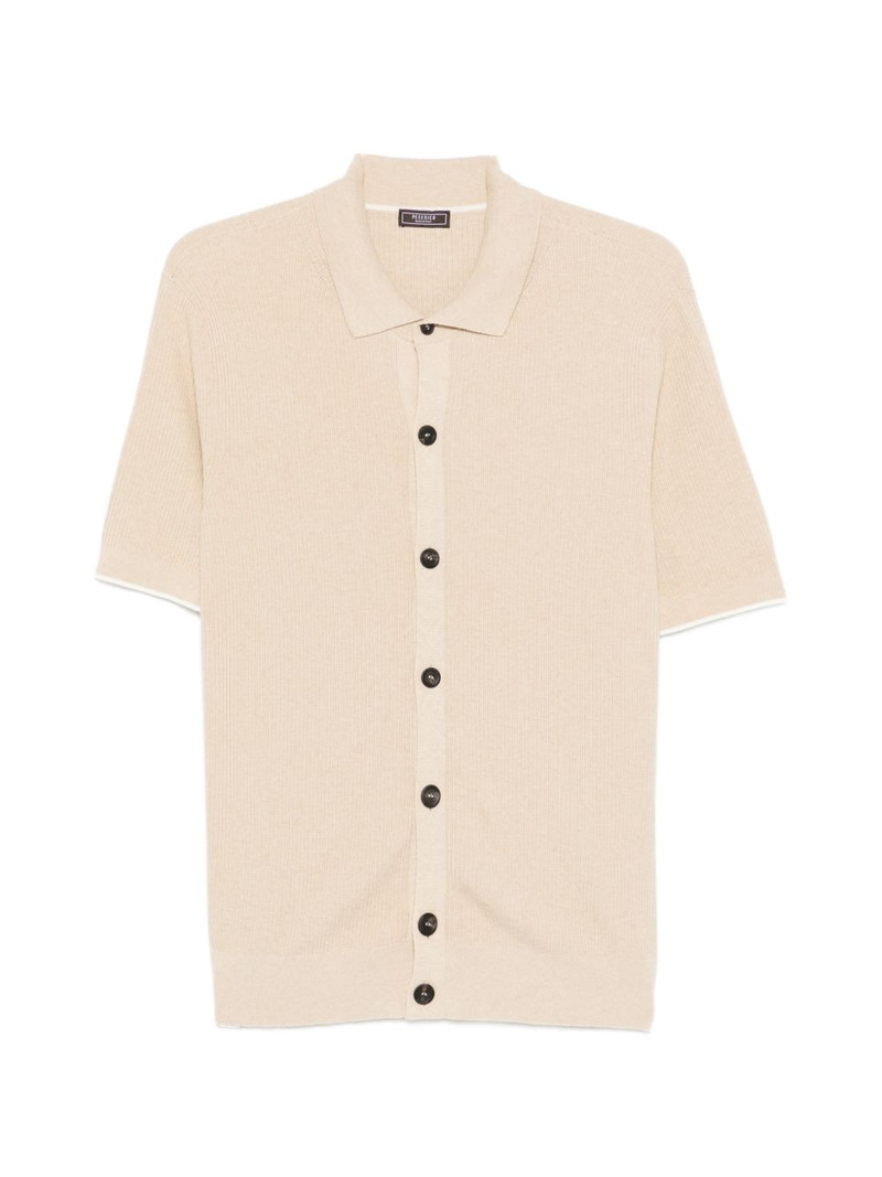 knitted polo shirt 1