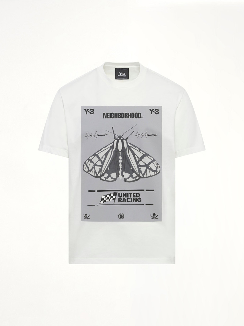 Y-3 Y-3 X NBHD Graphic T-Shirt in White outlook