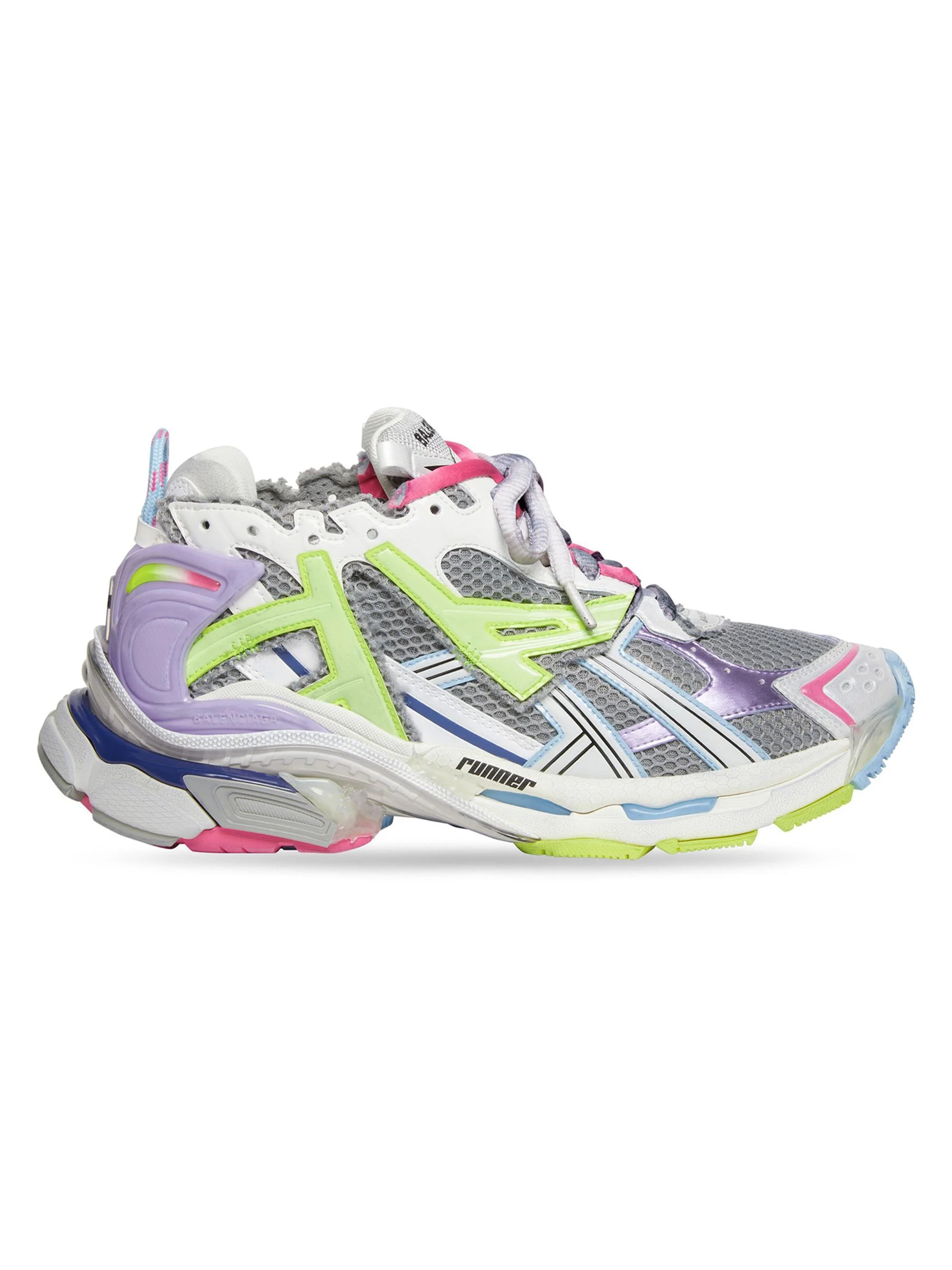 Women's Runner Sneakers - Grey Green - 1