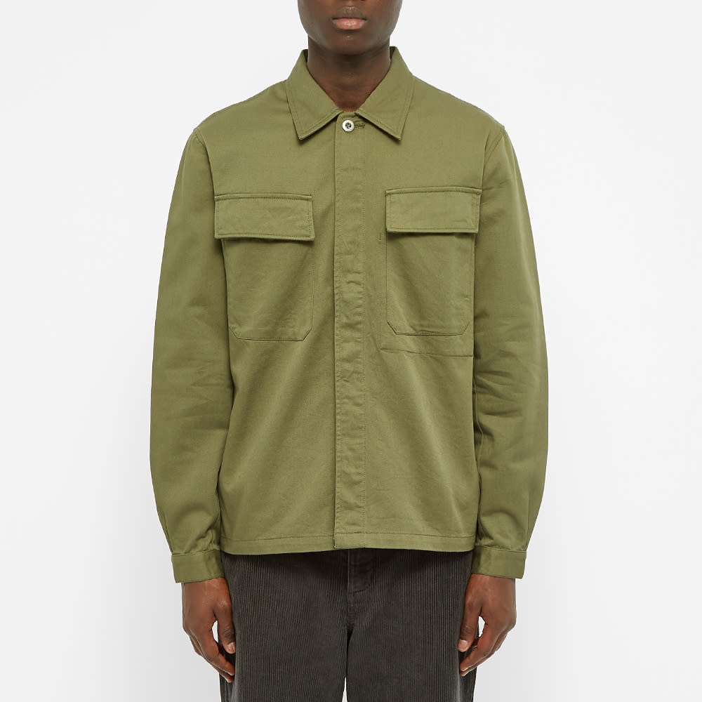 Universal Works Chore Overshirt - 4