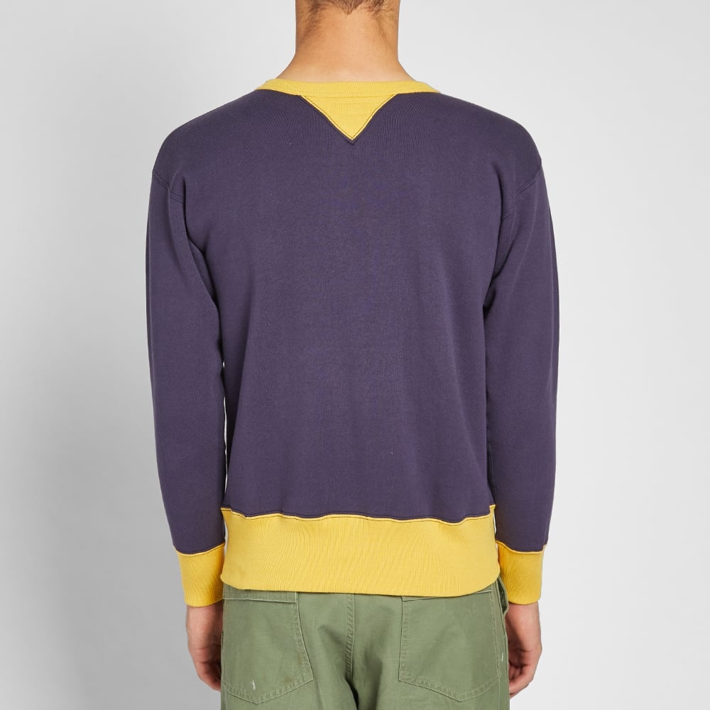 The Real McCoy's Two-Tone Crew Sweat - 4