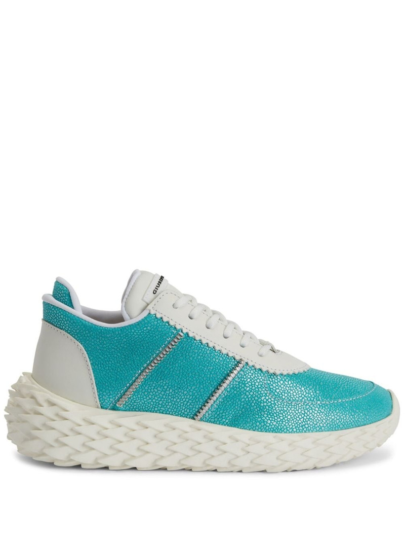 Urchin lizard-print sneakers 1