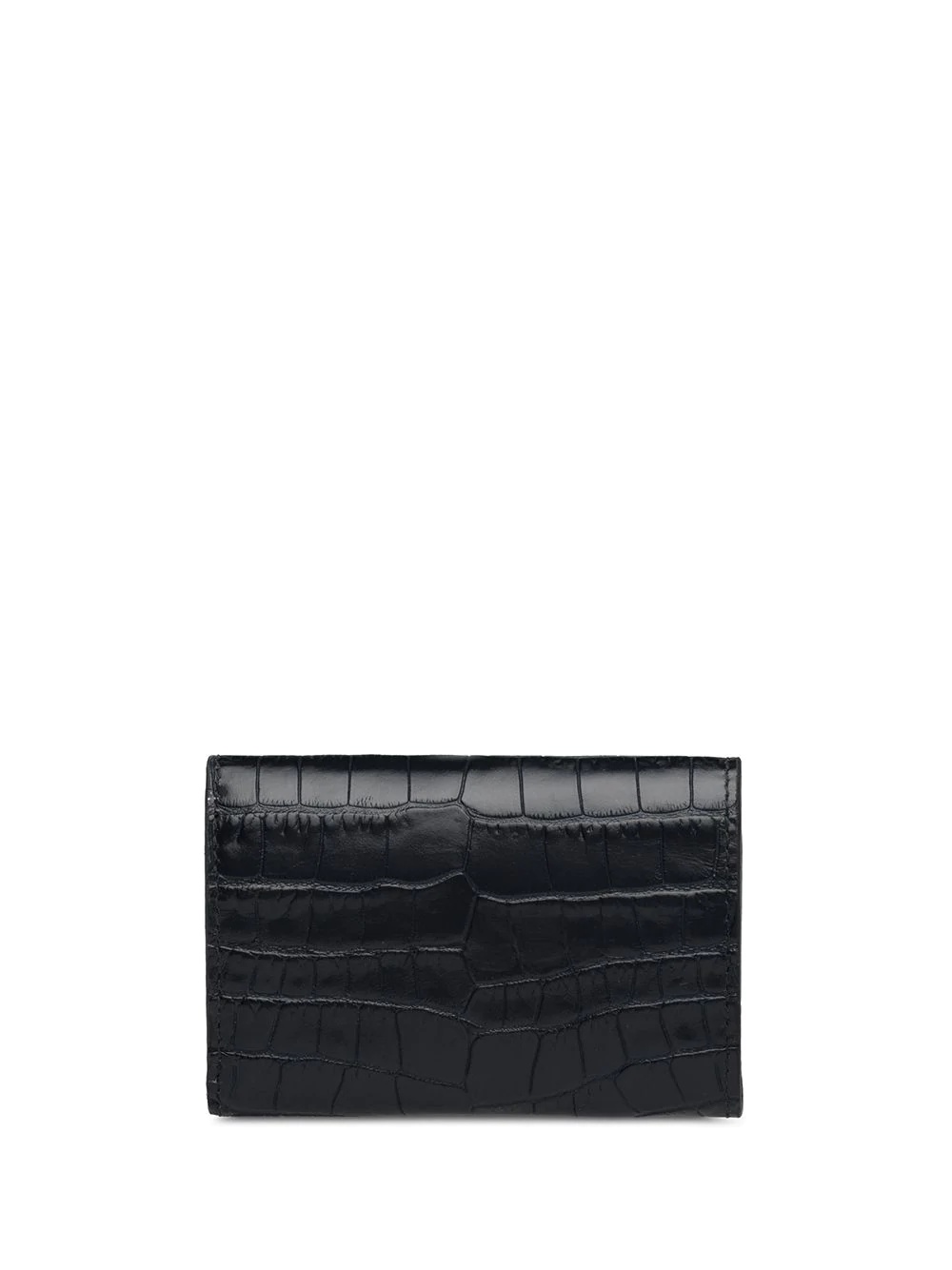 crocodile effect tri-fold wallet - 2