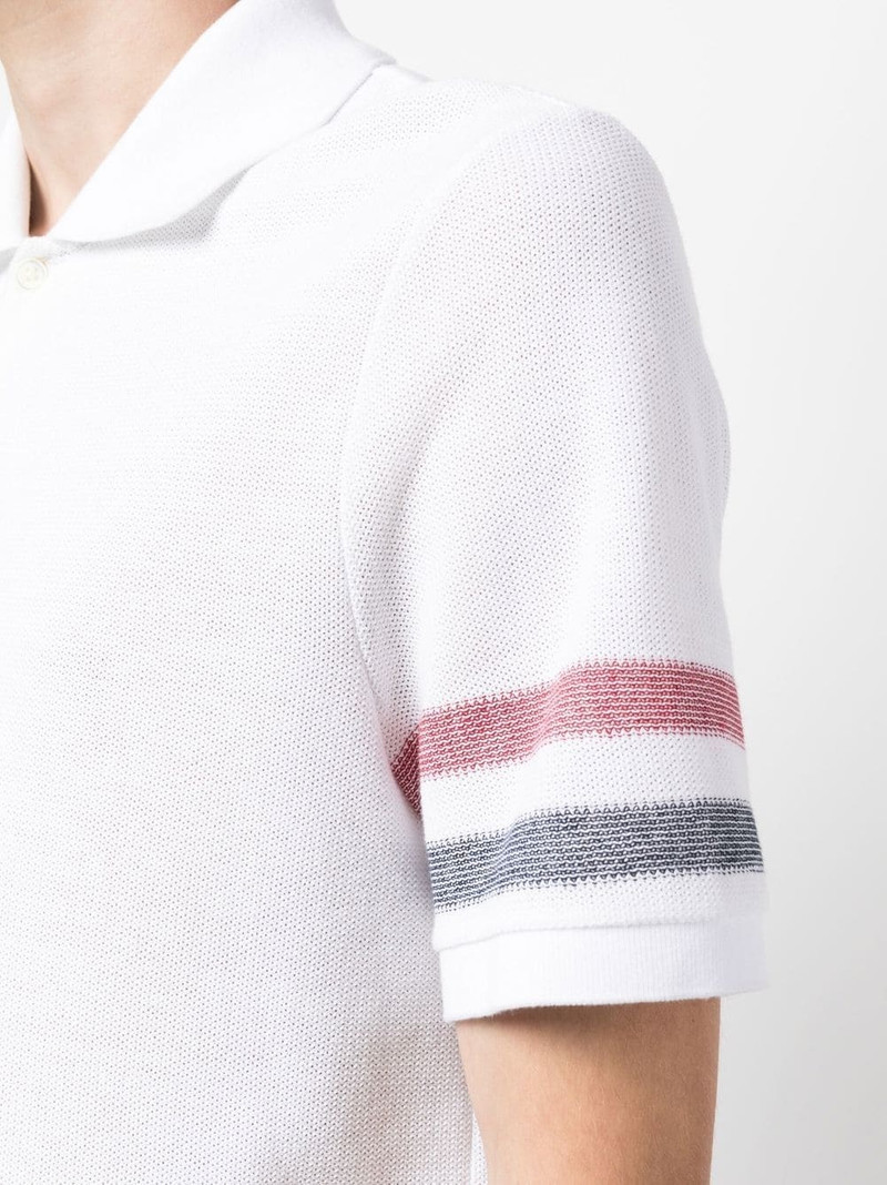 RWB Stripe cotton polo shirt 5