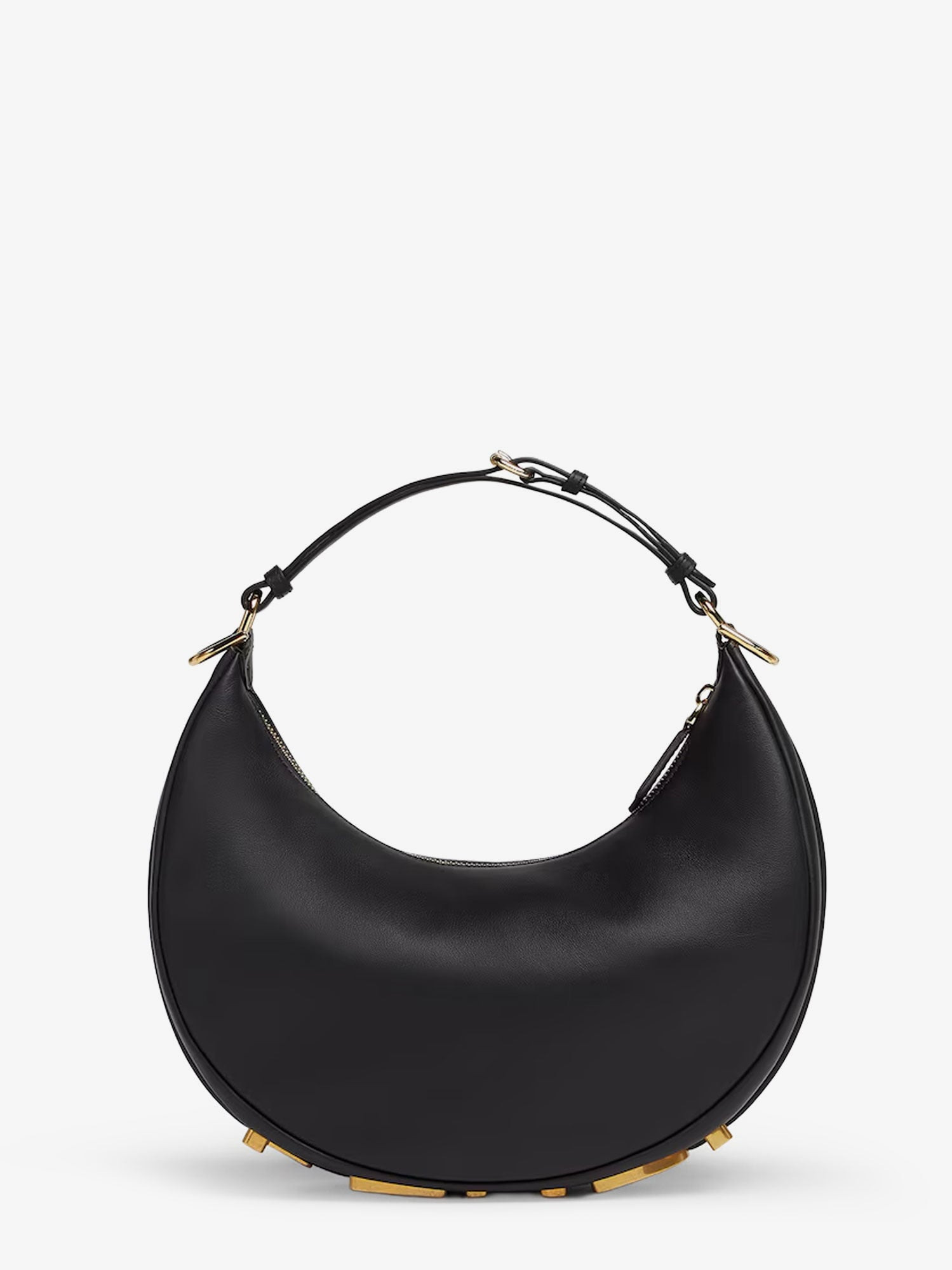 Fendigraphy Small Leather Hobo Bag - 2