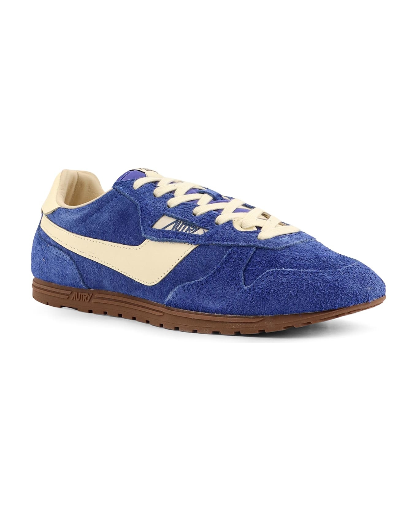 Windspin Low-top Suede And Leather Sneakers - 4