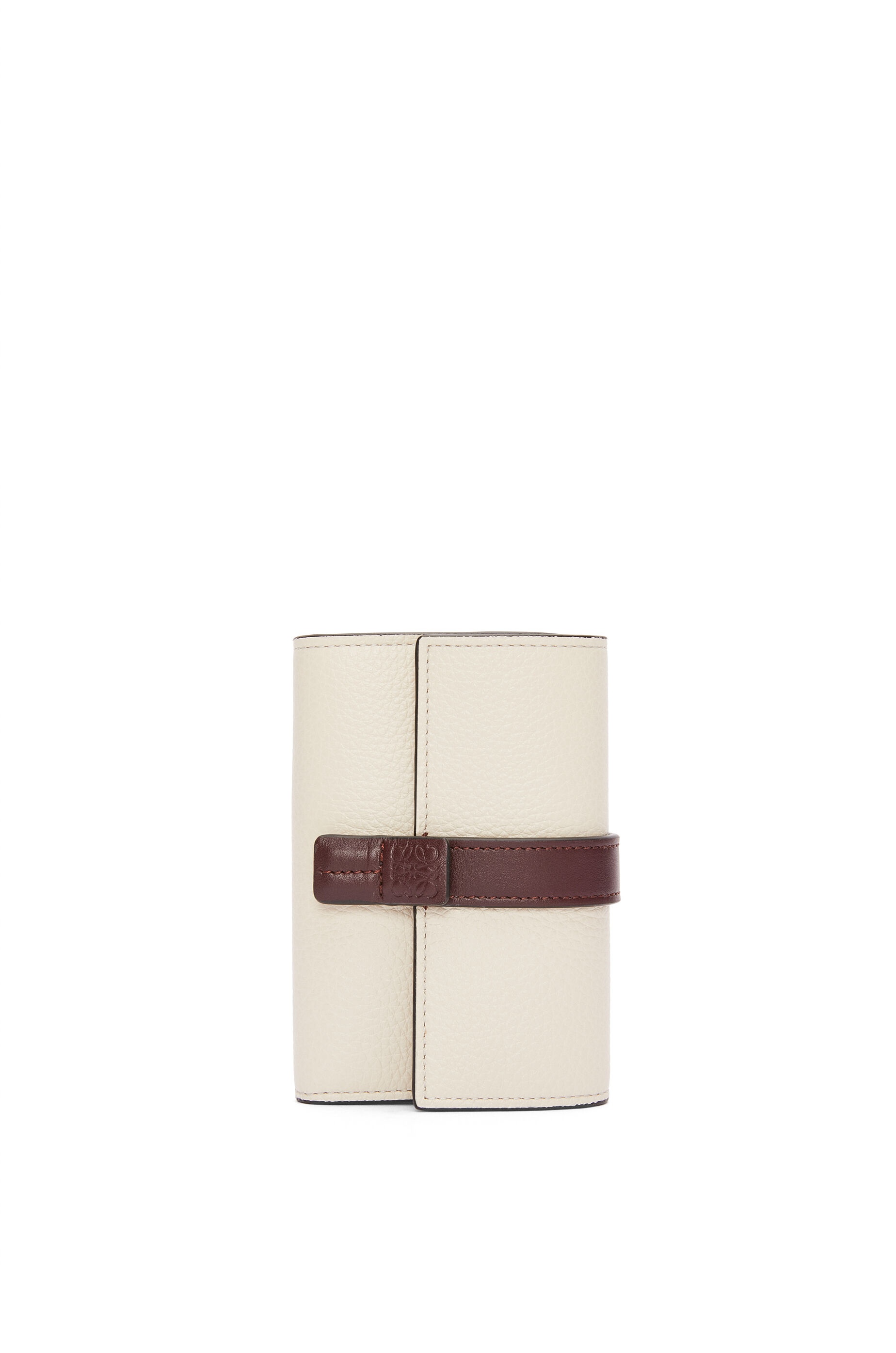 Small vertical wallet in soft grained calfskin - 1