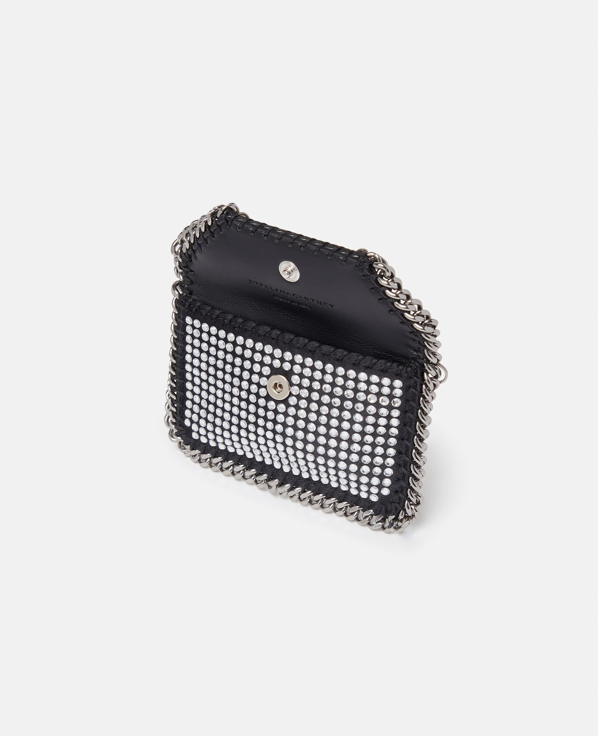 Falabella Crystal Cardholder on Chain - 3