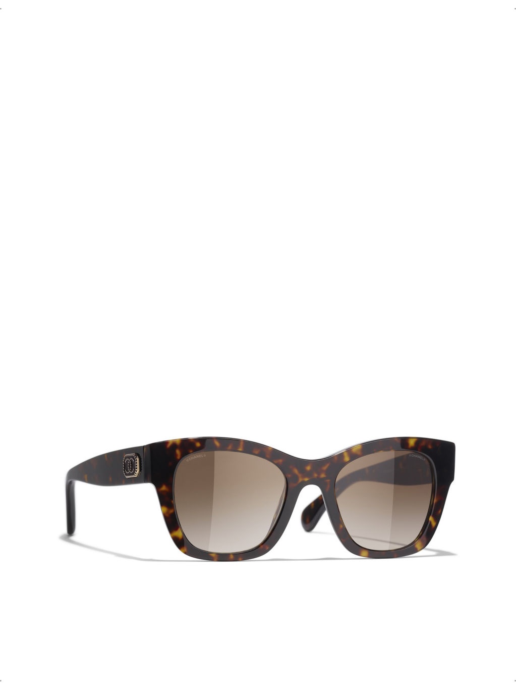 CH5478 square-frame tortoiseshell acetate sunglasses - 2