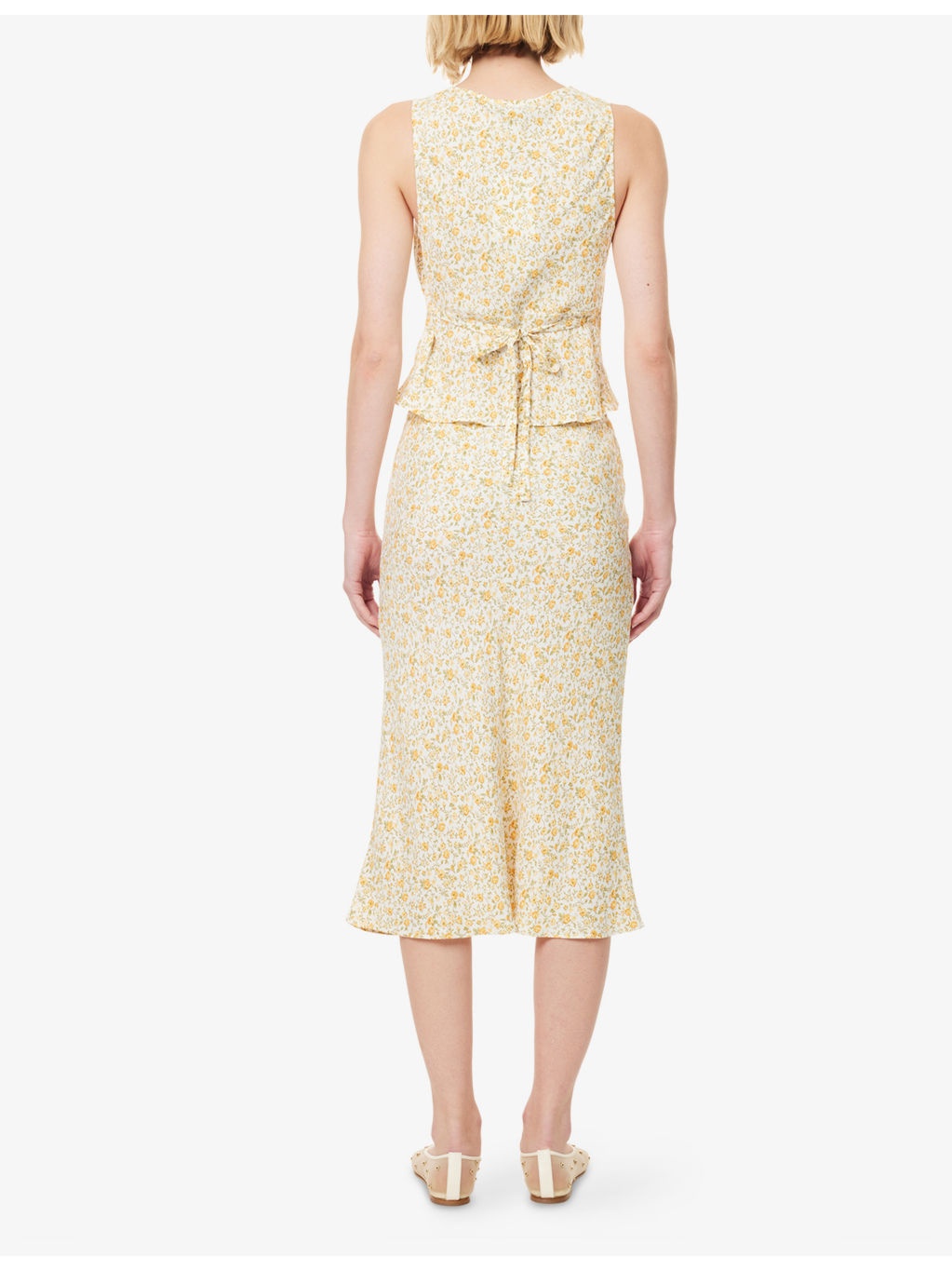 Ryan Floral-Print Crepe Two-Piece Set - 4
