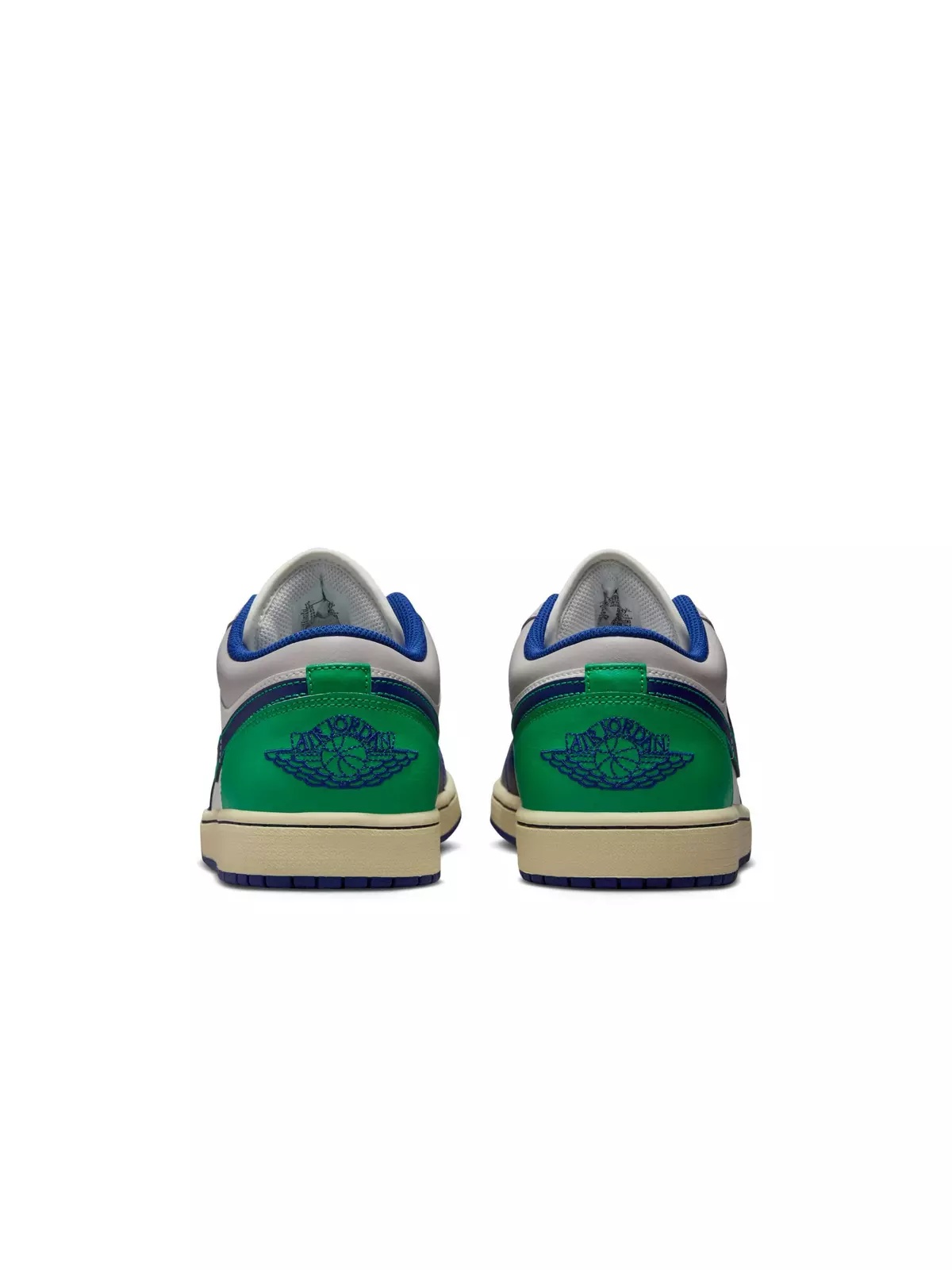 1 Low "Sail/Deep Royal Blue/Stadium Green" Men's Shoe - 7
