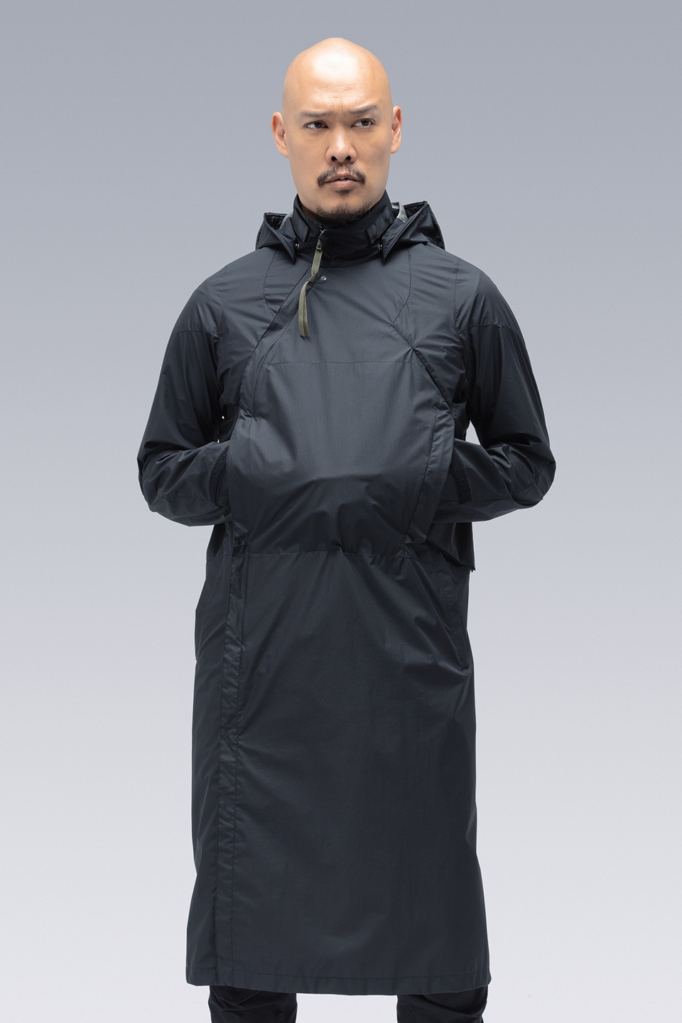 J82-WS 2L Gore-Tex Infinium™ Windstopper® Interops Coat Black - 8