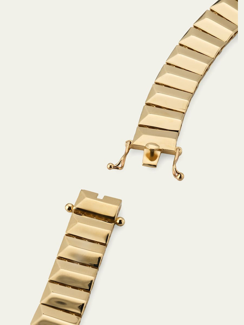 Flash Tile Bracelet in 14K Yellow Gold 4