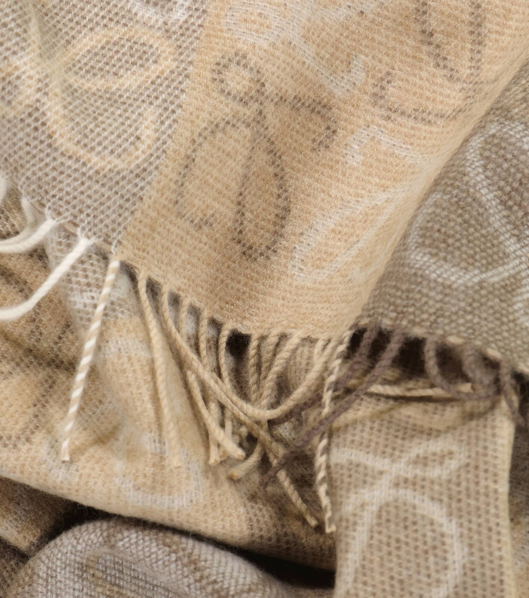 Anagram wool and cashmere scarf - 5
