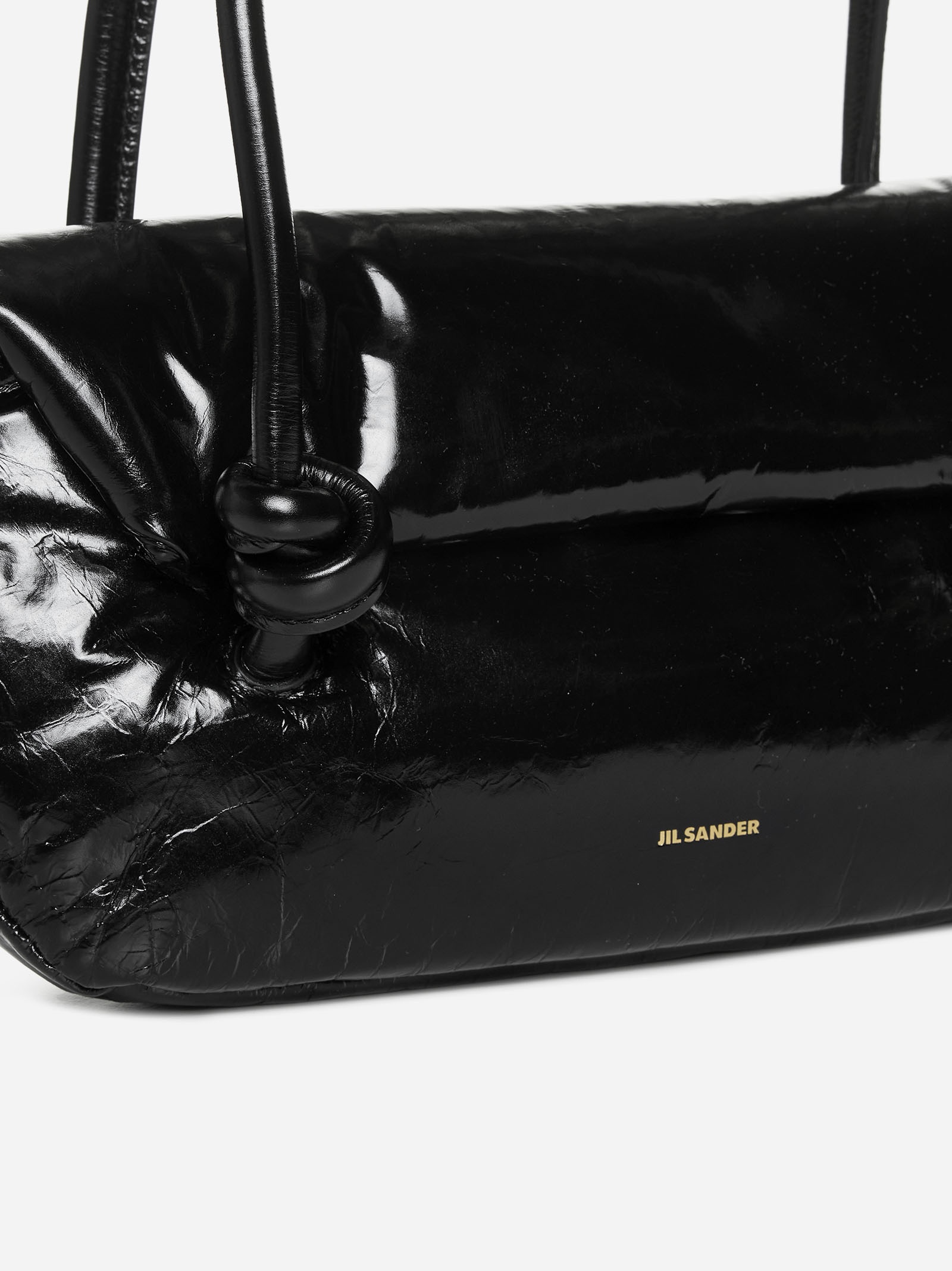 ハンドバッグ JIL SANDER Patent Leather Small Shoulder Bag Jil Sander Patent Leather Small Shoulder Bag | italist