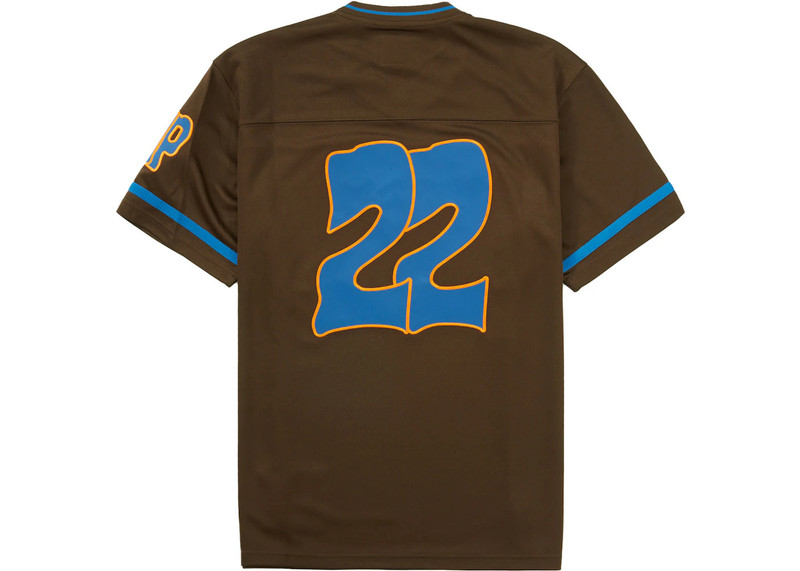 Supreme Supreme Mitchell & Ness Football Jersey Brown outlook