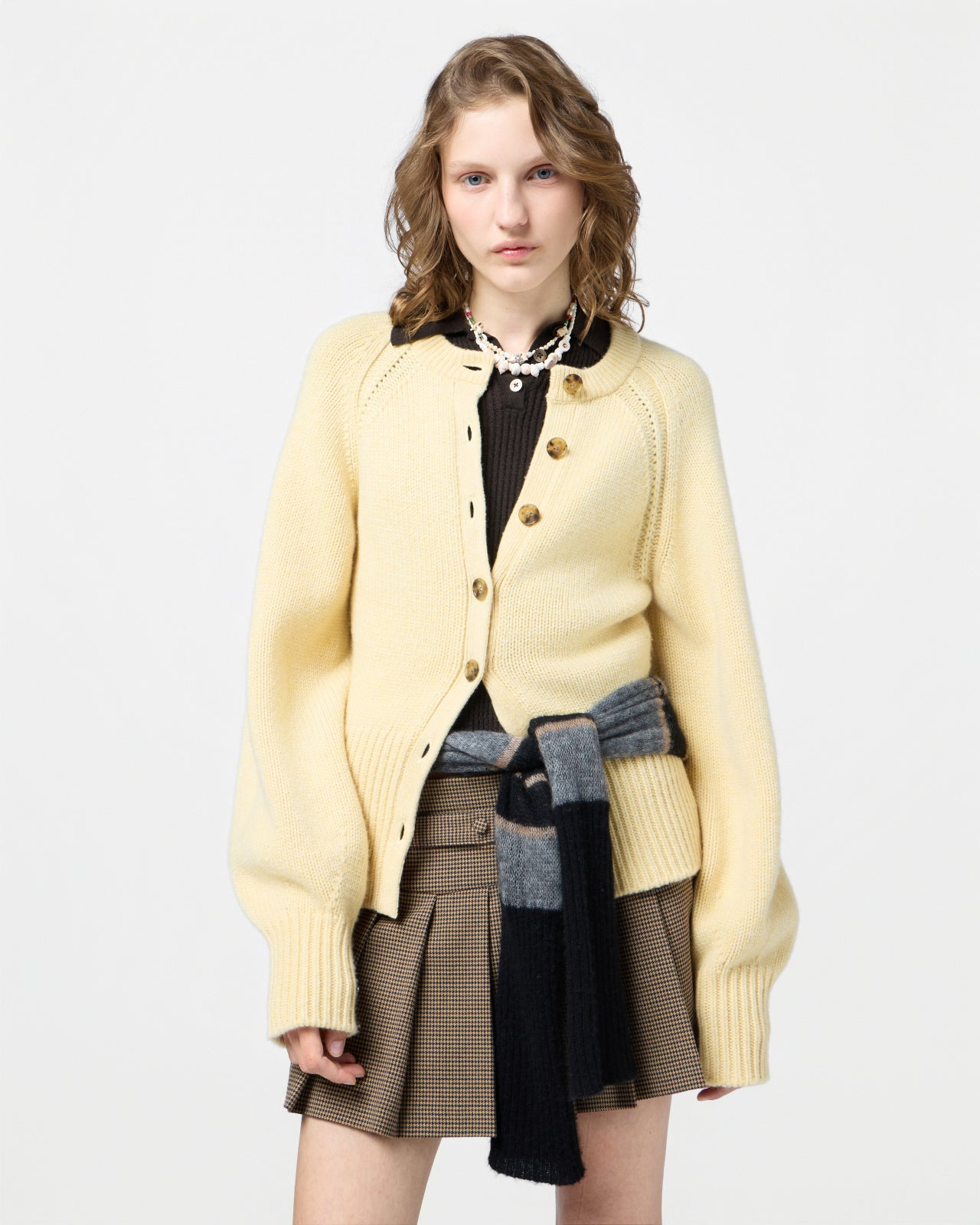 Sculpted Cardigan - 5