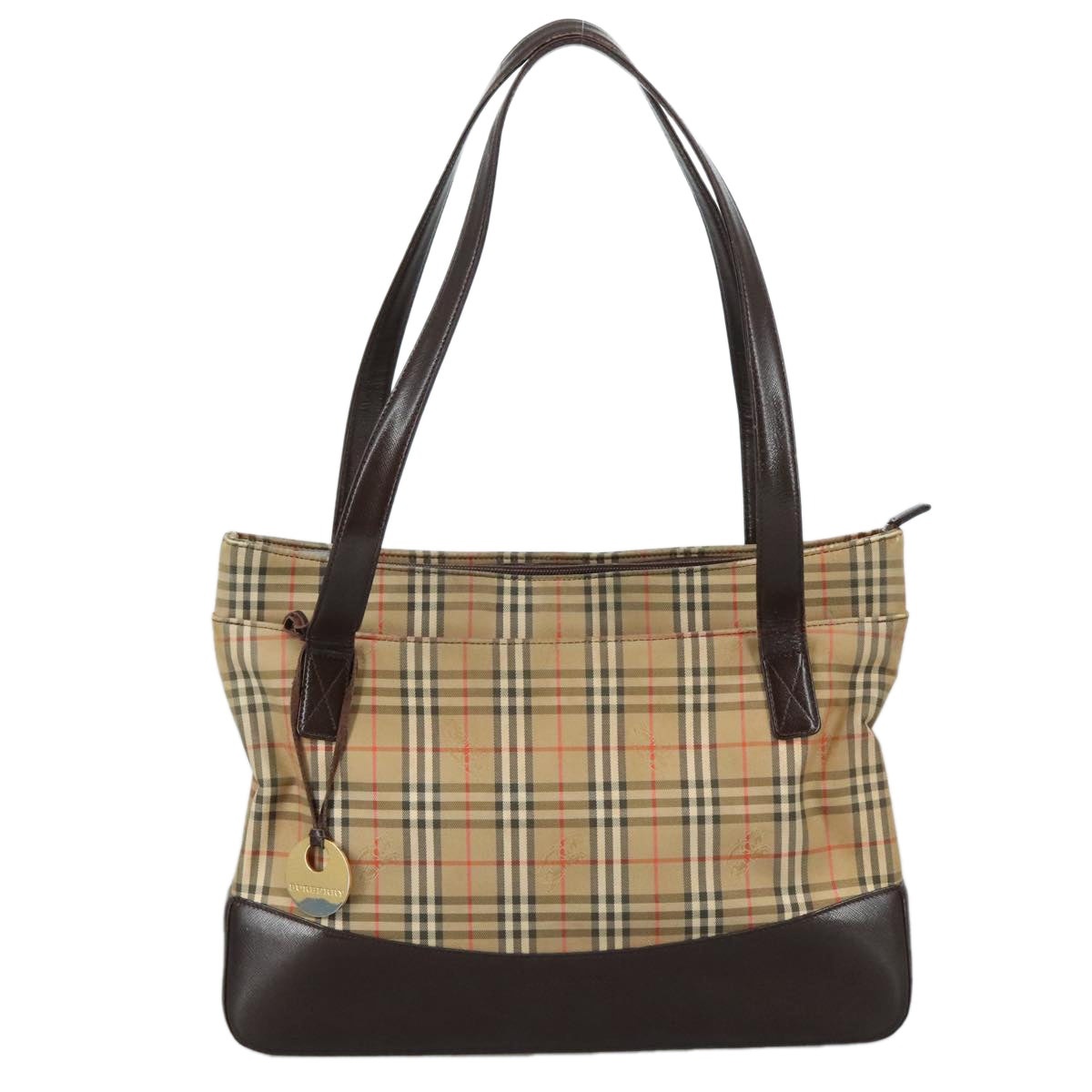Burberry Nova Check Shoulder Bag Canvas Beige - 2