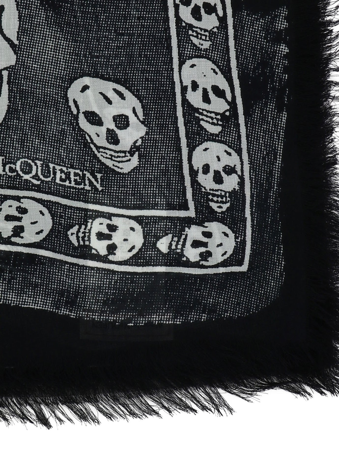 Alexander Mcqueen "skull Trompe L'oeil" Scarf - 2