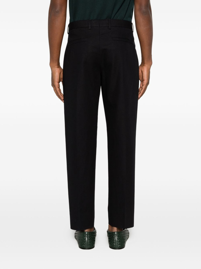 pressed-crease trousers 4