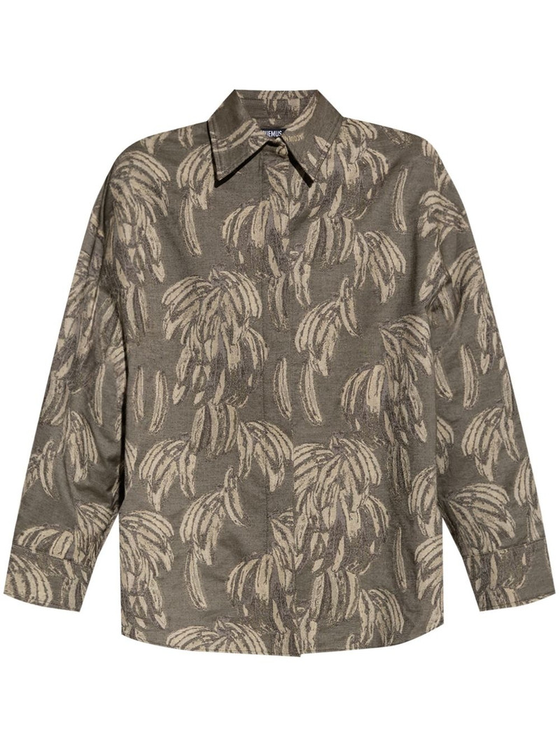 Banana-jacquard shirt 1