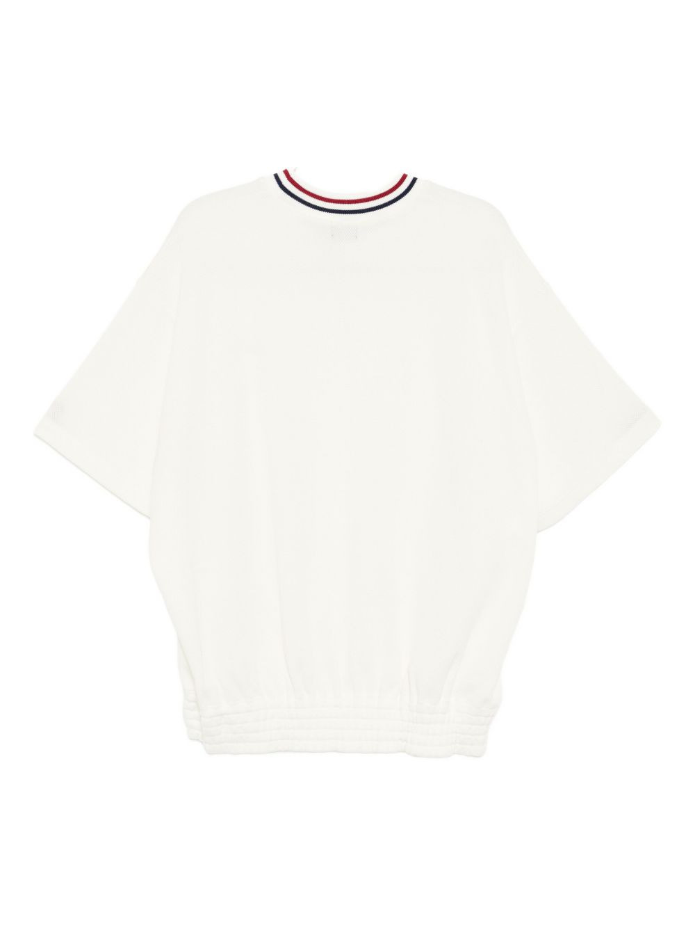 logo-embroidered T-shirt - 2