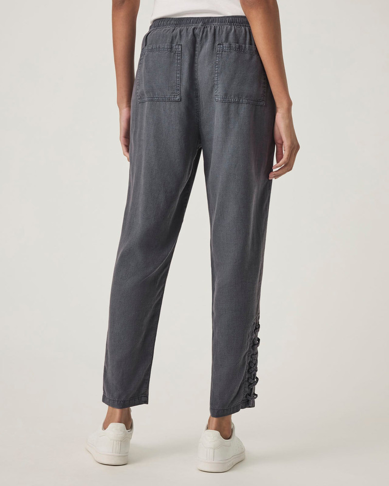 Angie Straight Leg Lace-Up Pant 5