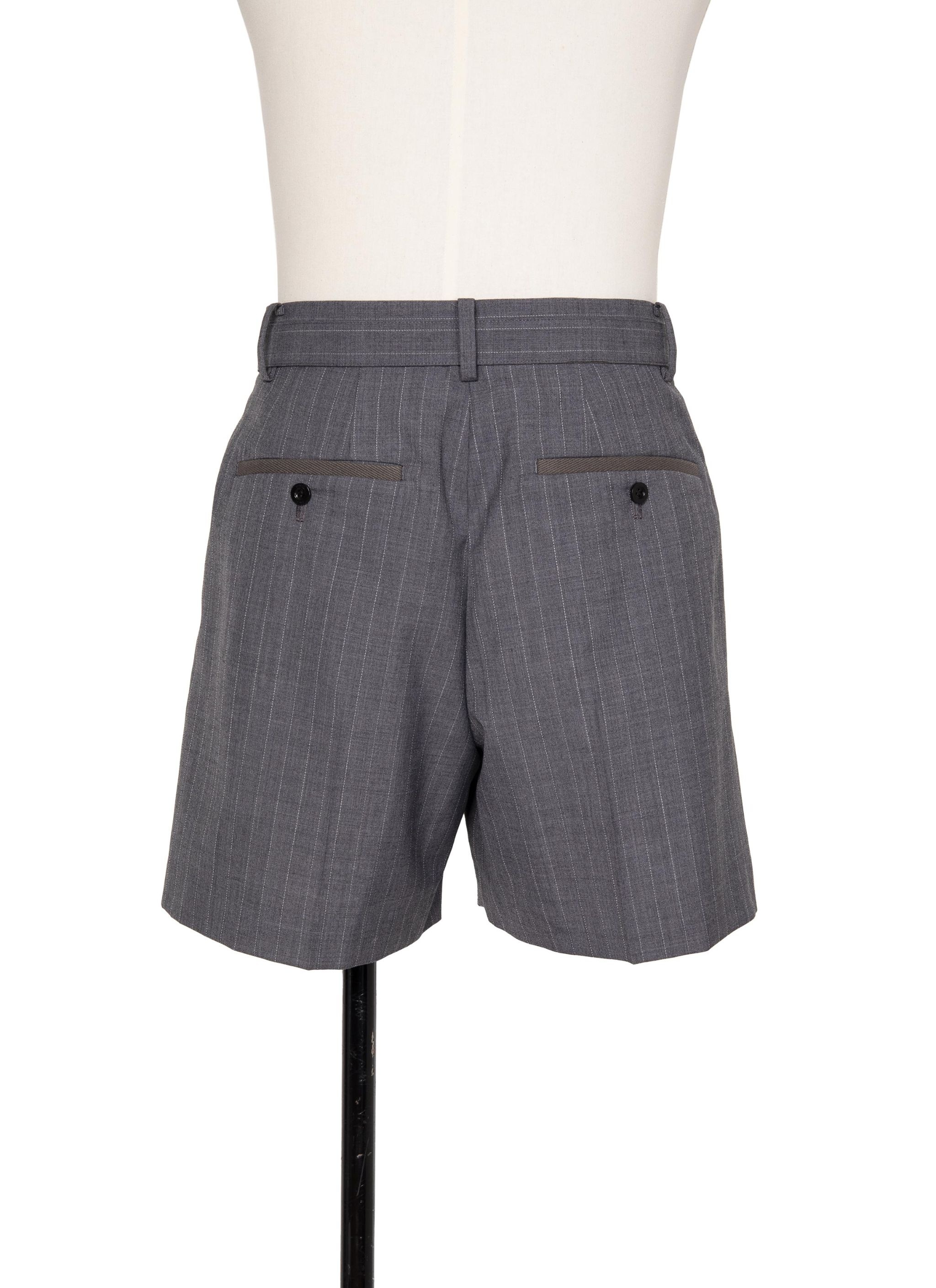 Chalk Stripe Shorts - 3