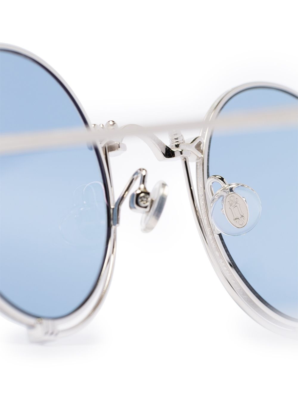 round-frame tinted sunglasses - 3