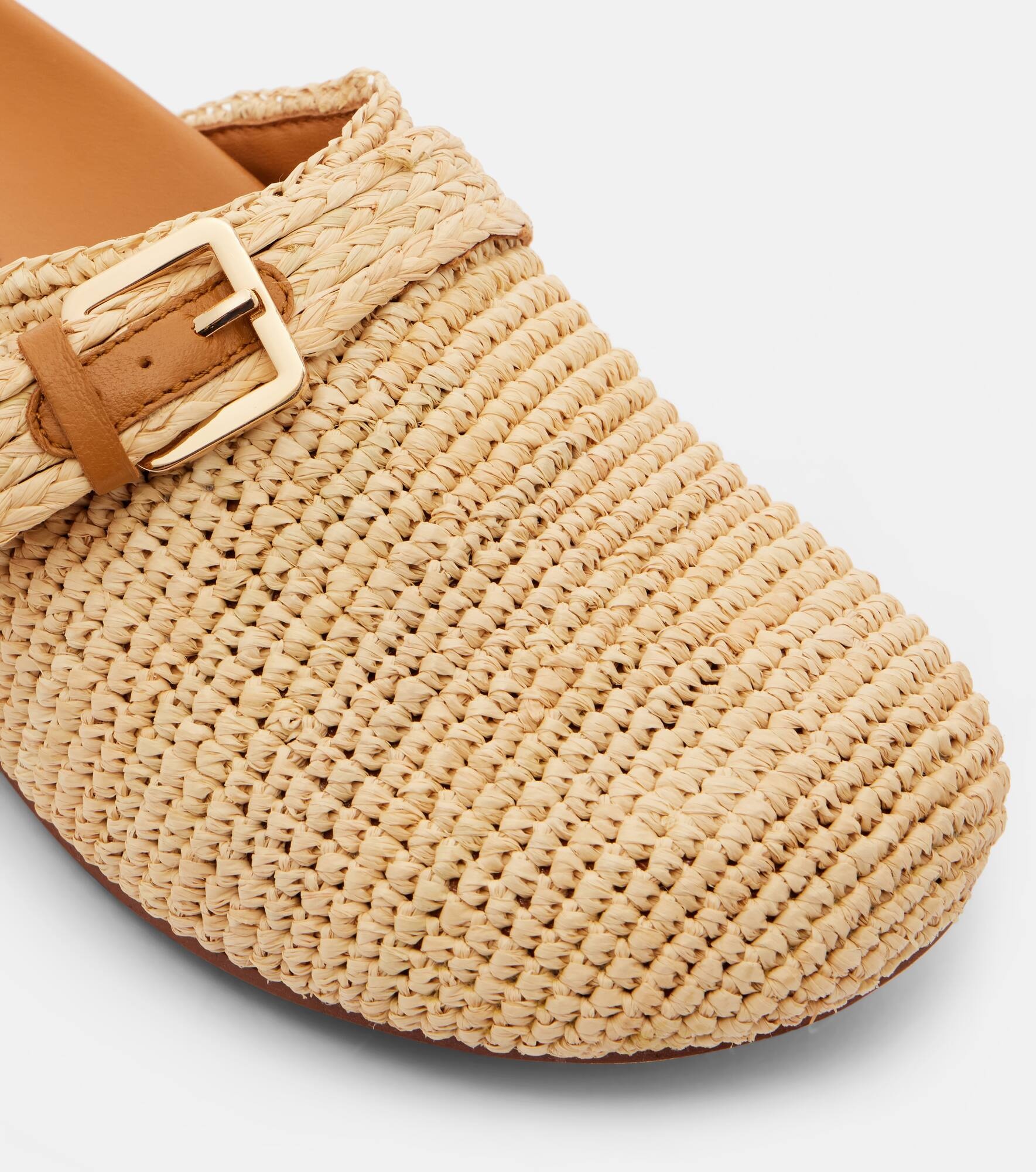 Quinta raffia mules - 5