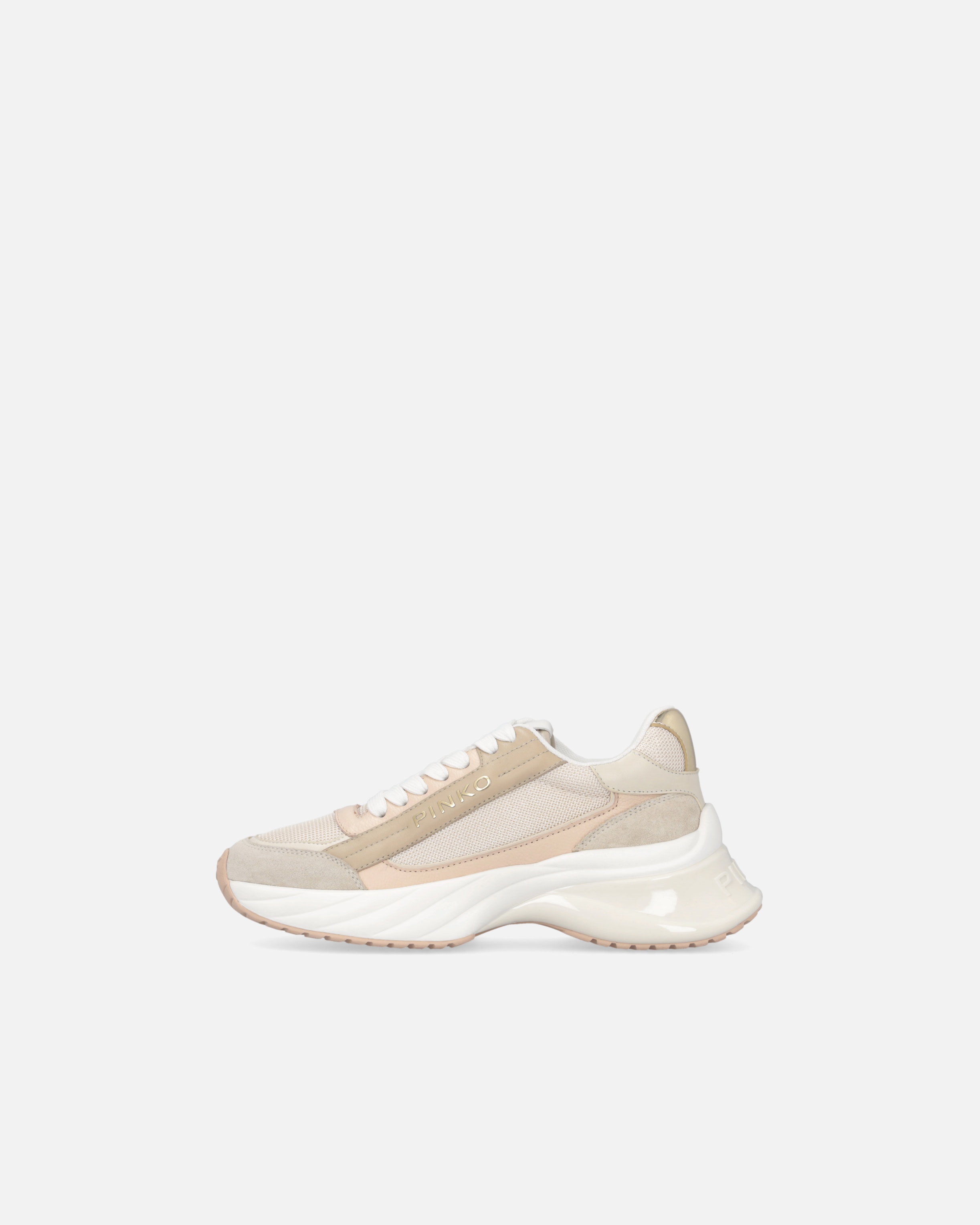ARIEL SNEAKERS WITH LOGO AND LEATHER AND SUEDE DETAILS - 5