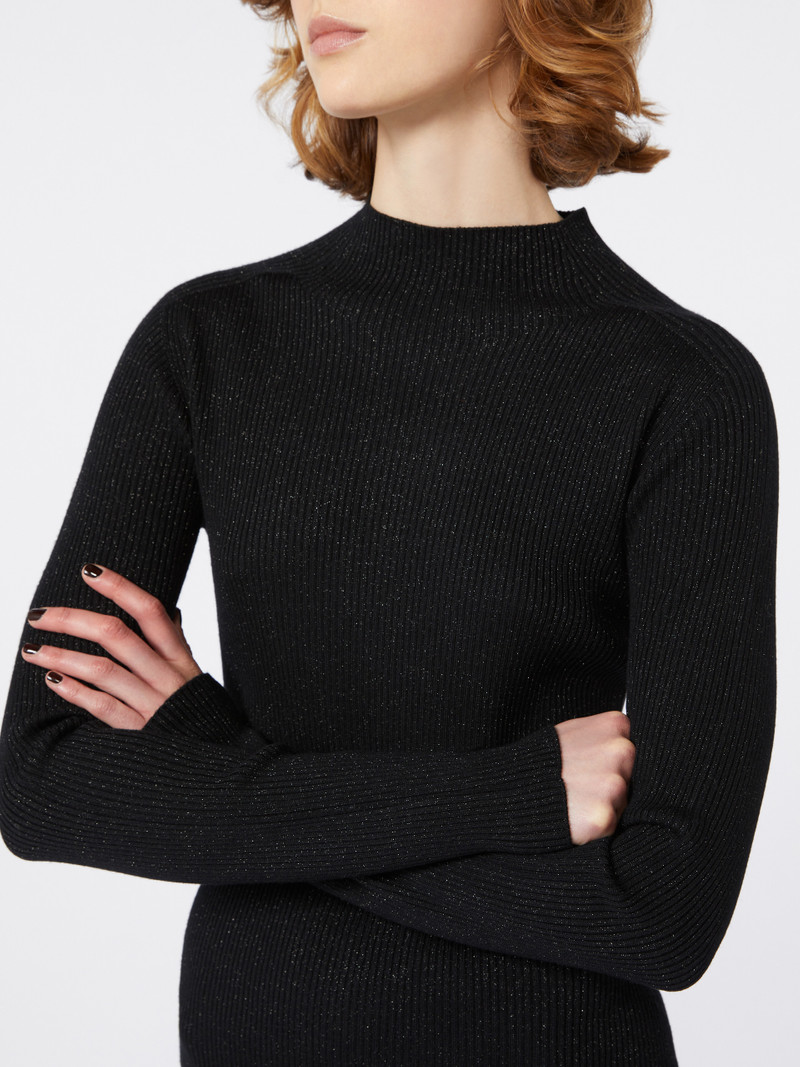 BUONA1234 Wool and lurex dress 5