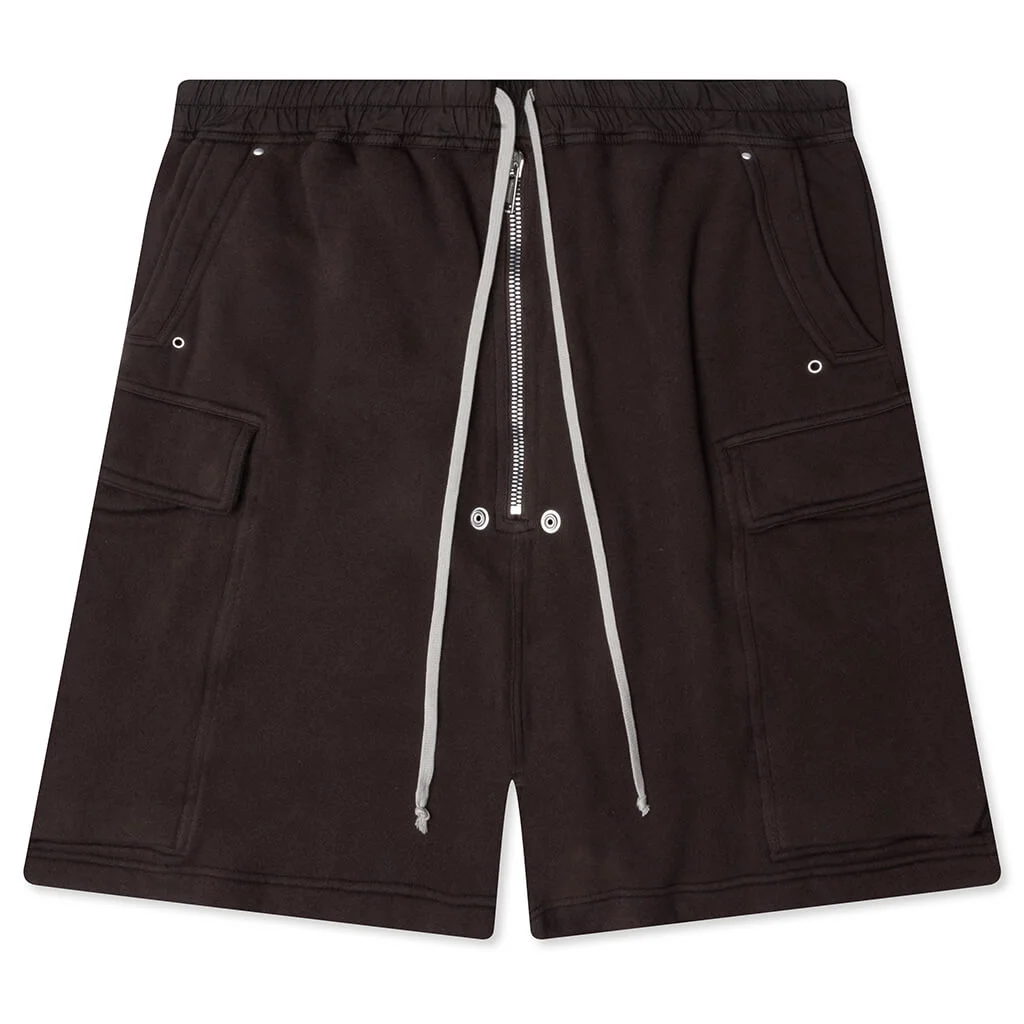 CARGOBELA SWEATSHORTS - DARK DUST - 1