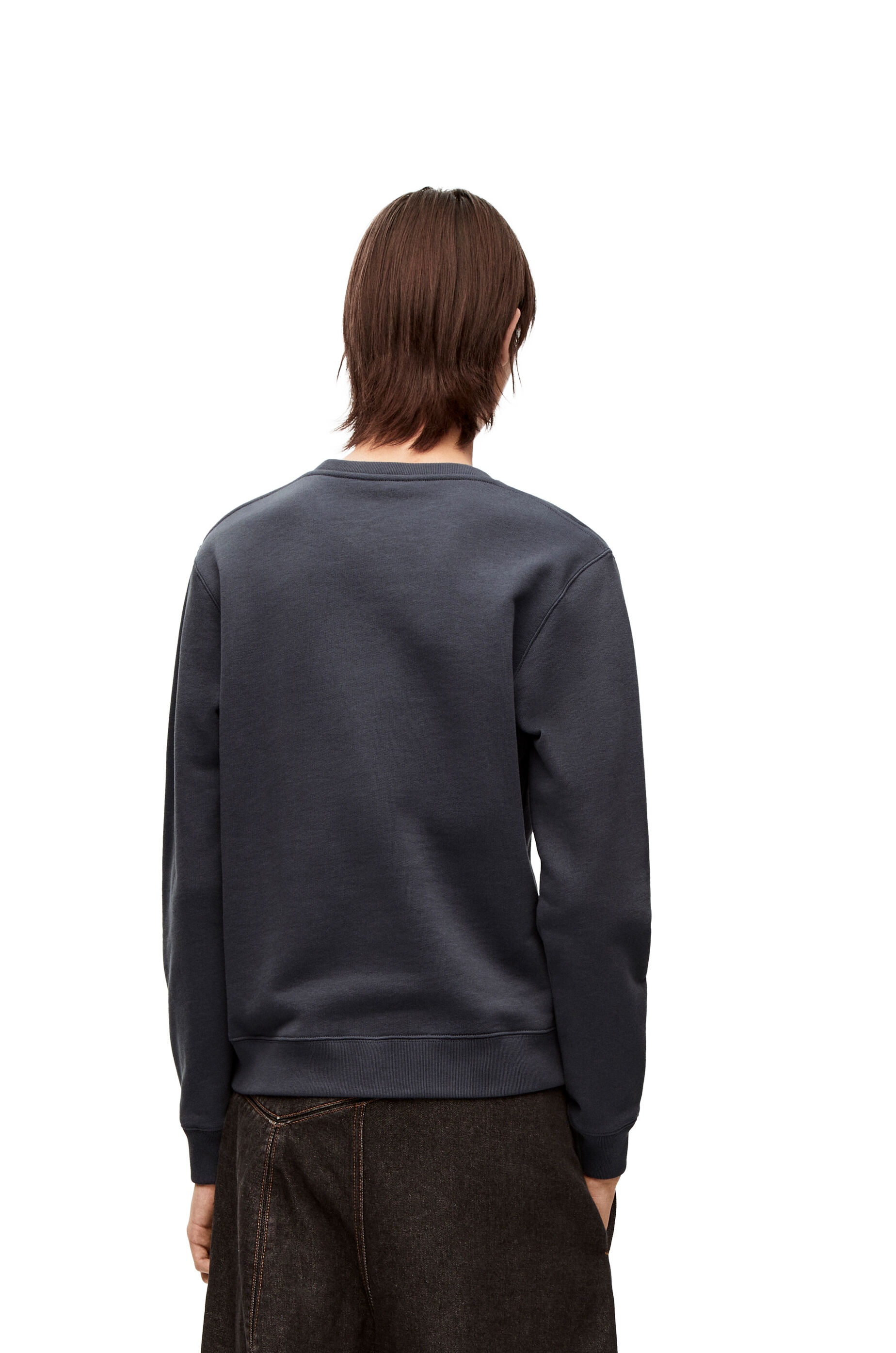 LOEWE Anagram regular fit sweatshirt in cotton - 4