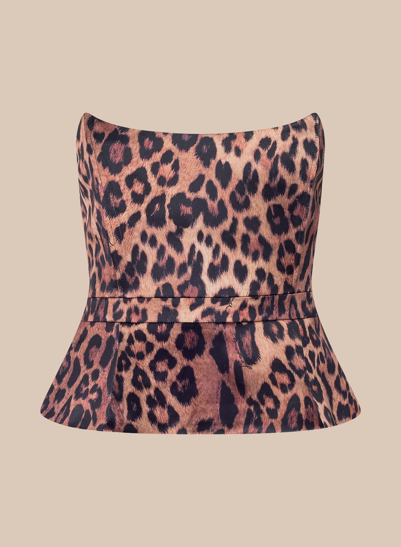 Meliora Corset Peplum Top - 1